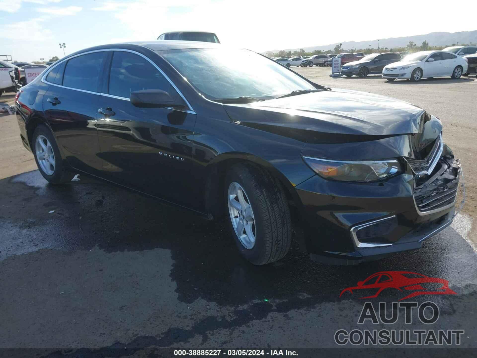 CHEVROLET MALIBU 2018 - 1G1ZB5ST1JF184488