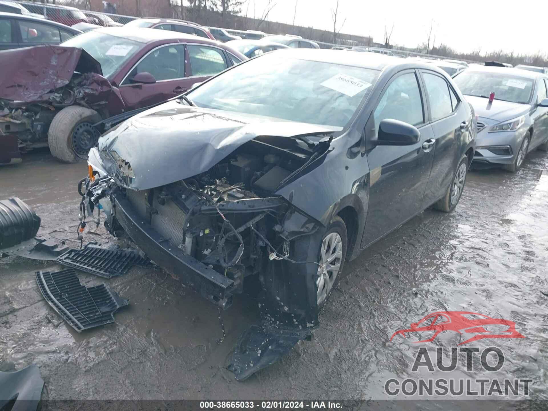 TOYOTA COROLLA 2019 - 2T1BURHE5KC208787