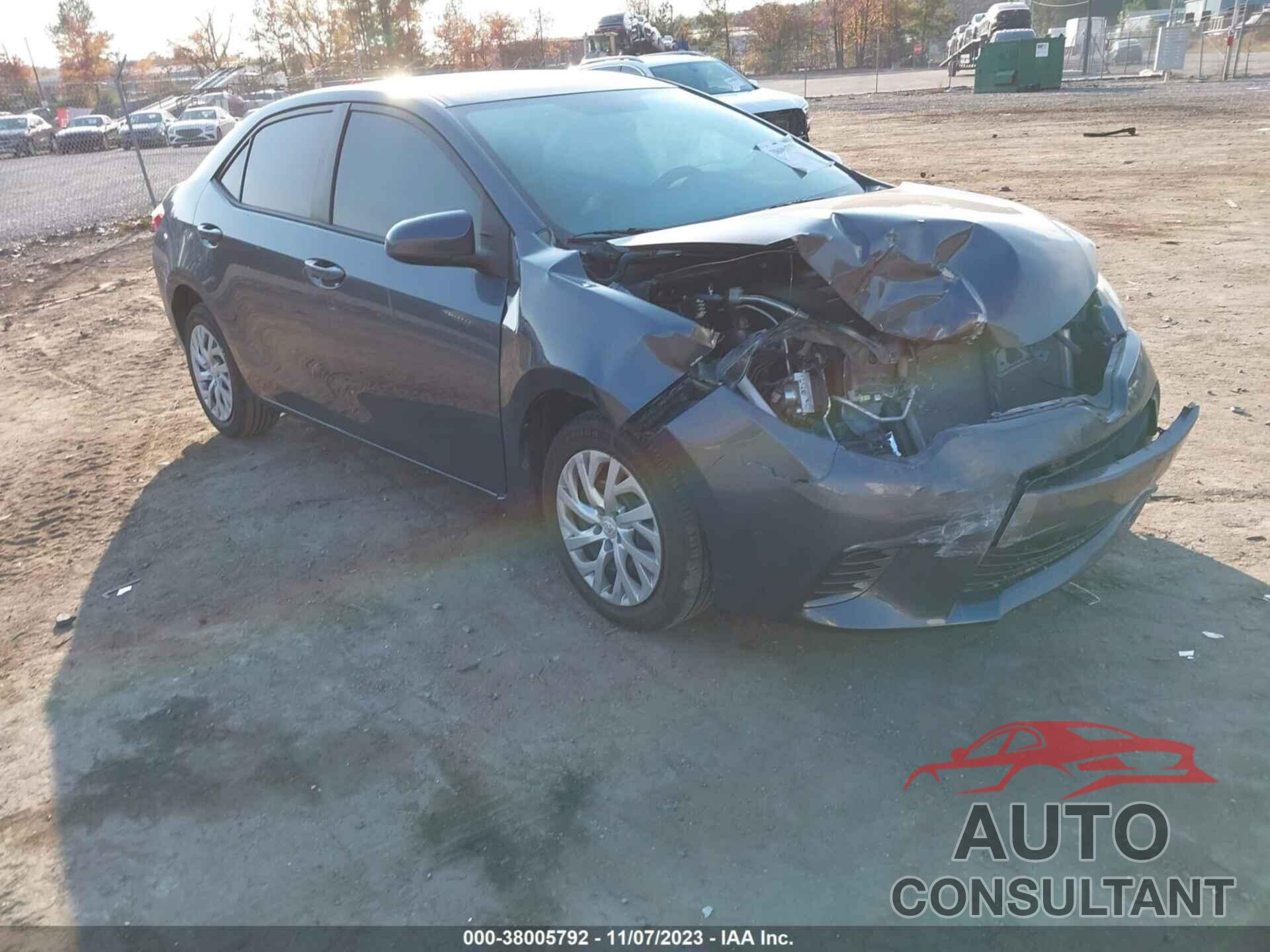 TOYOTA COROLLA 2016 - 2T1BURHE5GC616827