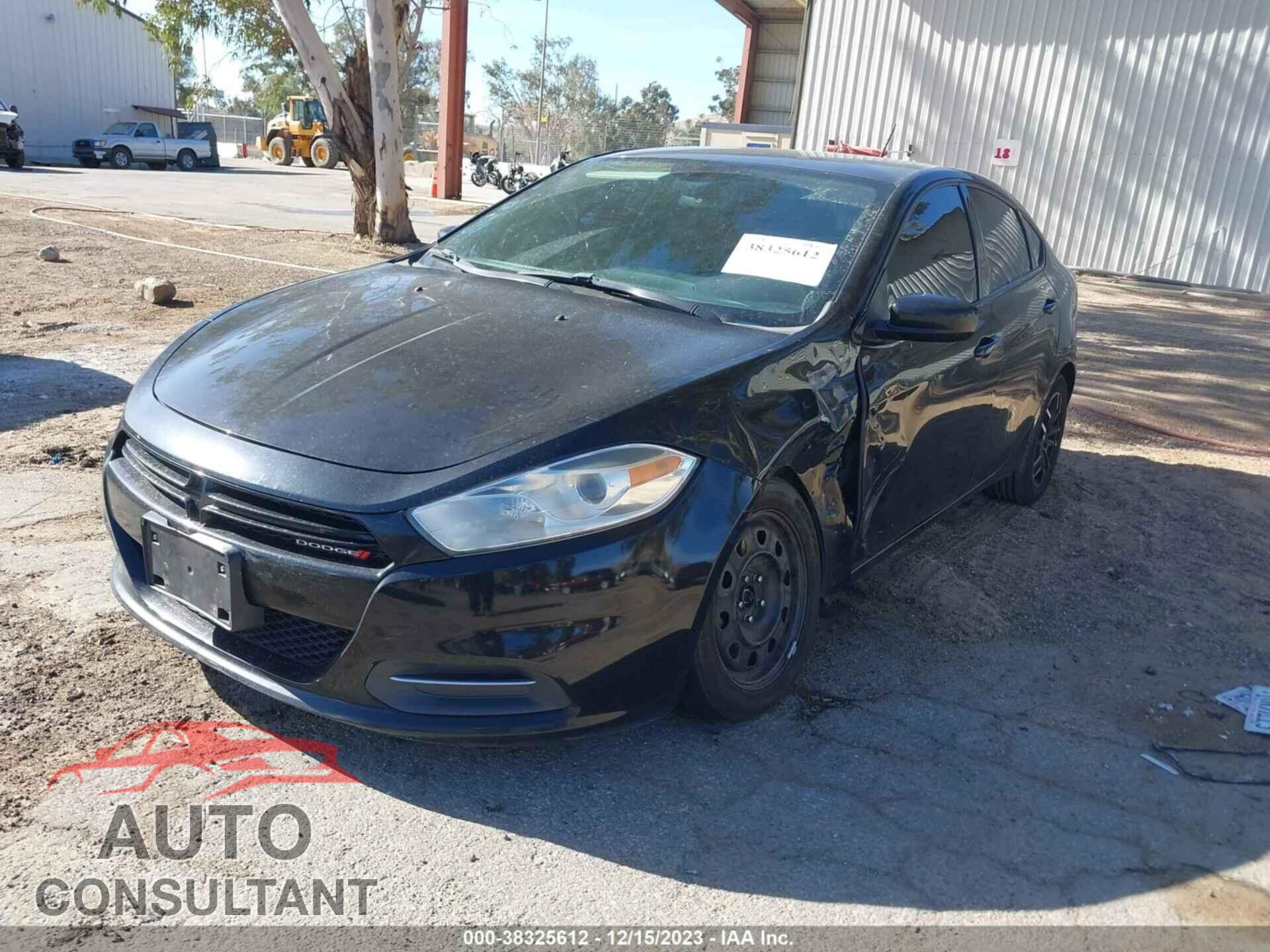 DODGE DART 2016 - 1C3CDFAA2GD591967