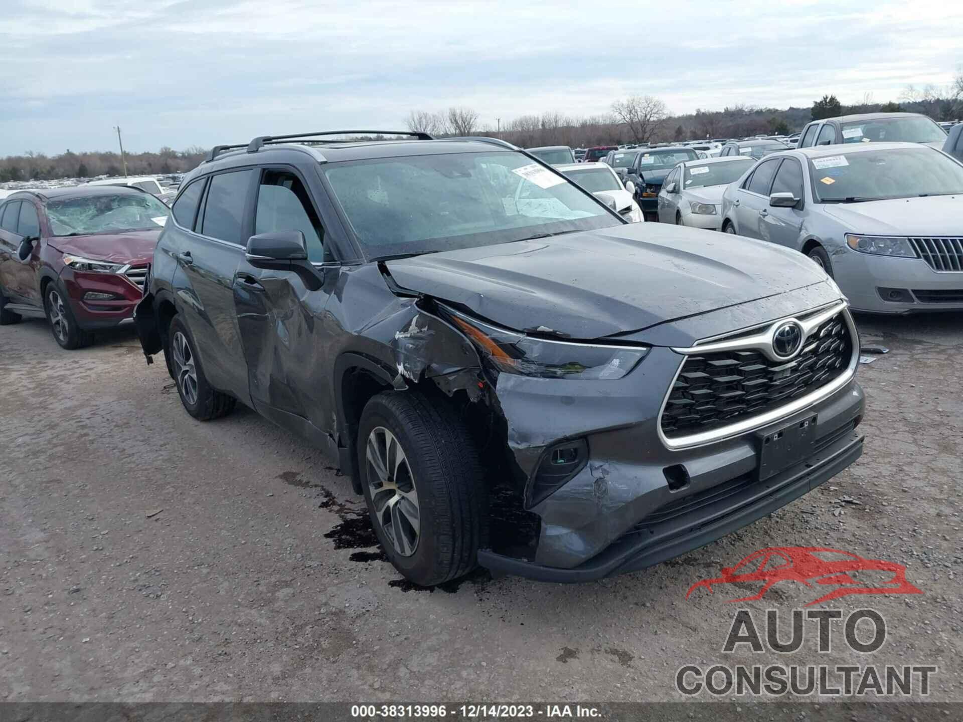 TOYOTA HIGHLANDER 2023 - 5TDKDRAH4PS018160