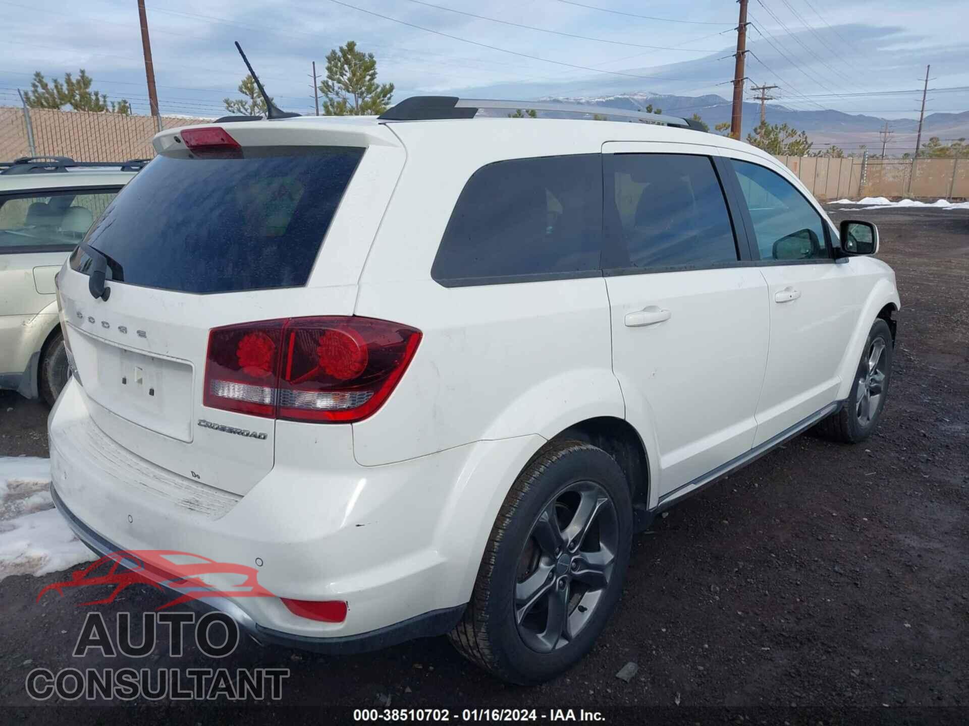 DODGE JOURNEY 2016 - 3C4PDDGG5GT124887