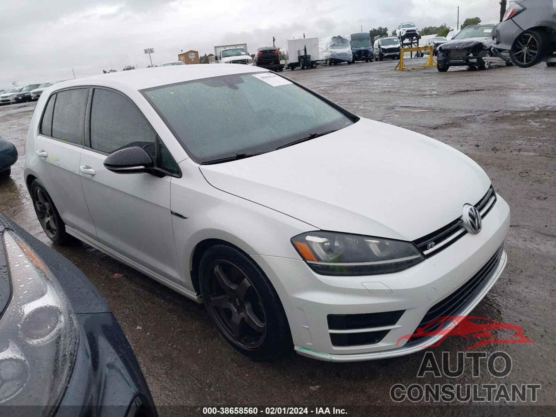 VOLKSWAGEN GOLF R 2016 - WVWUF7AU7GW117852