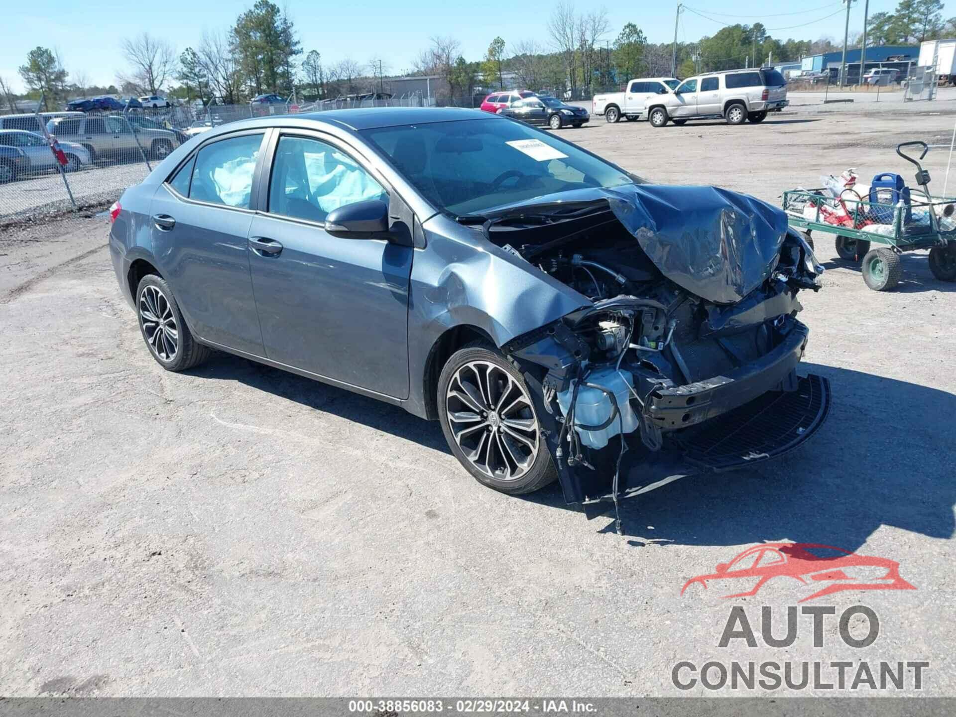 TOYOTA COROLLA 2016 - 2T1BURHE4GC499046