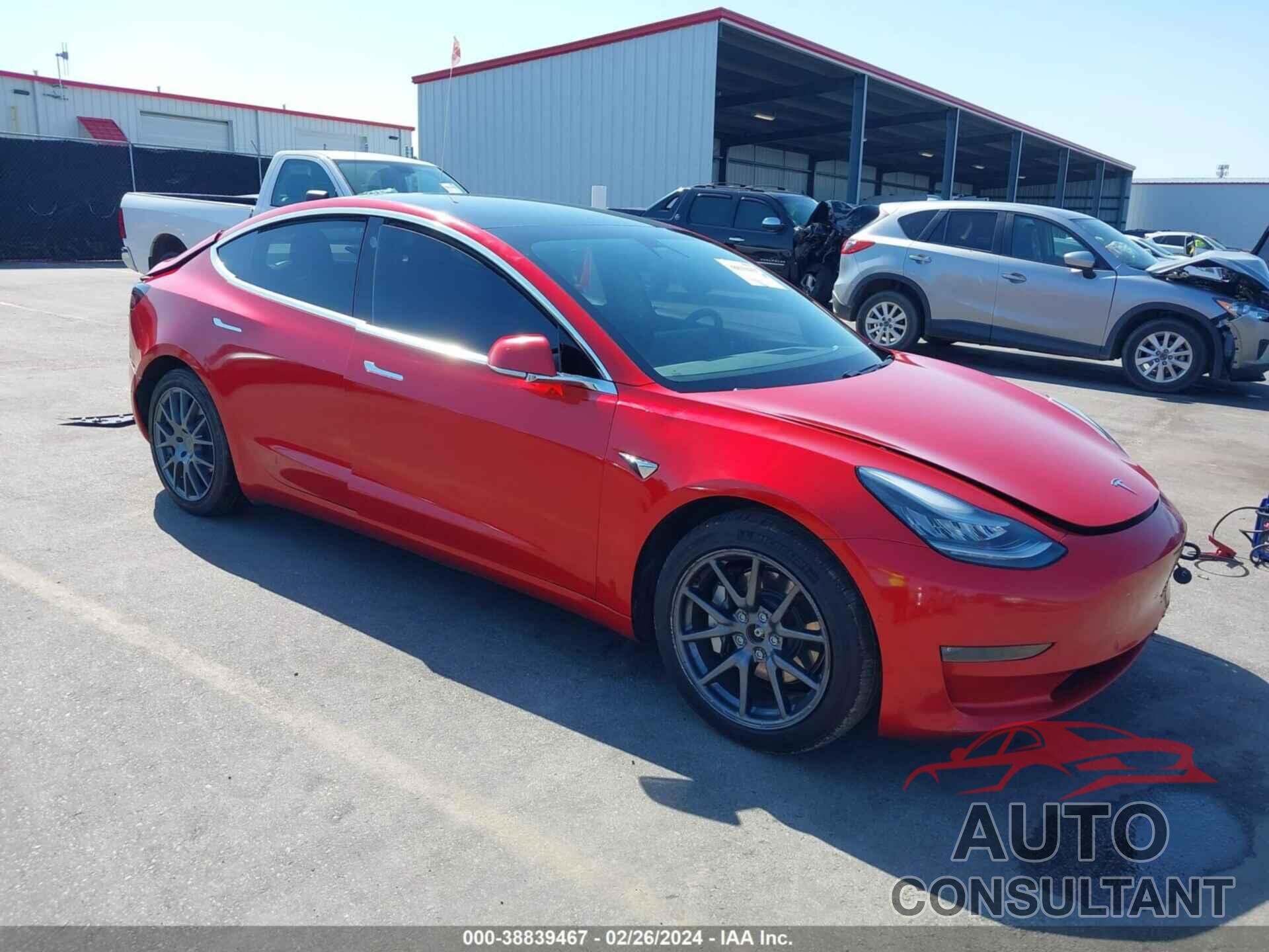 TESLA MODEL 3 2019 - 5YJ3E1EB0KF441985