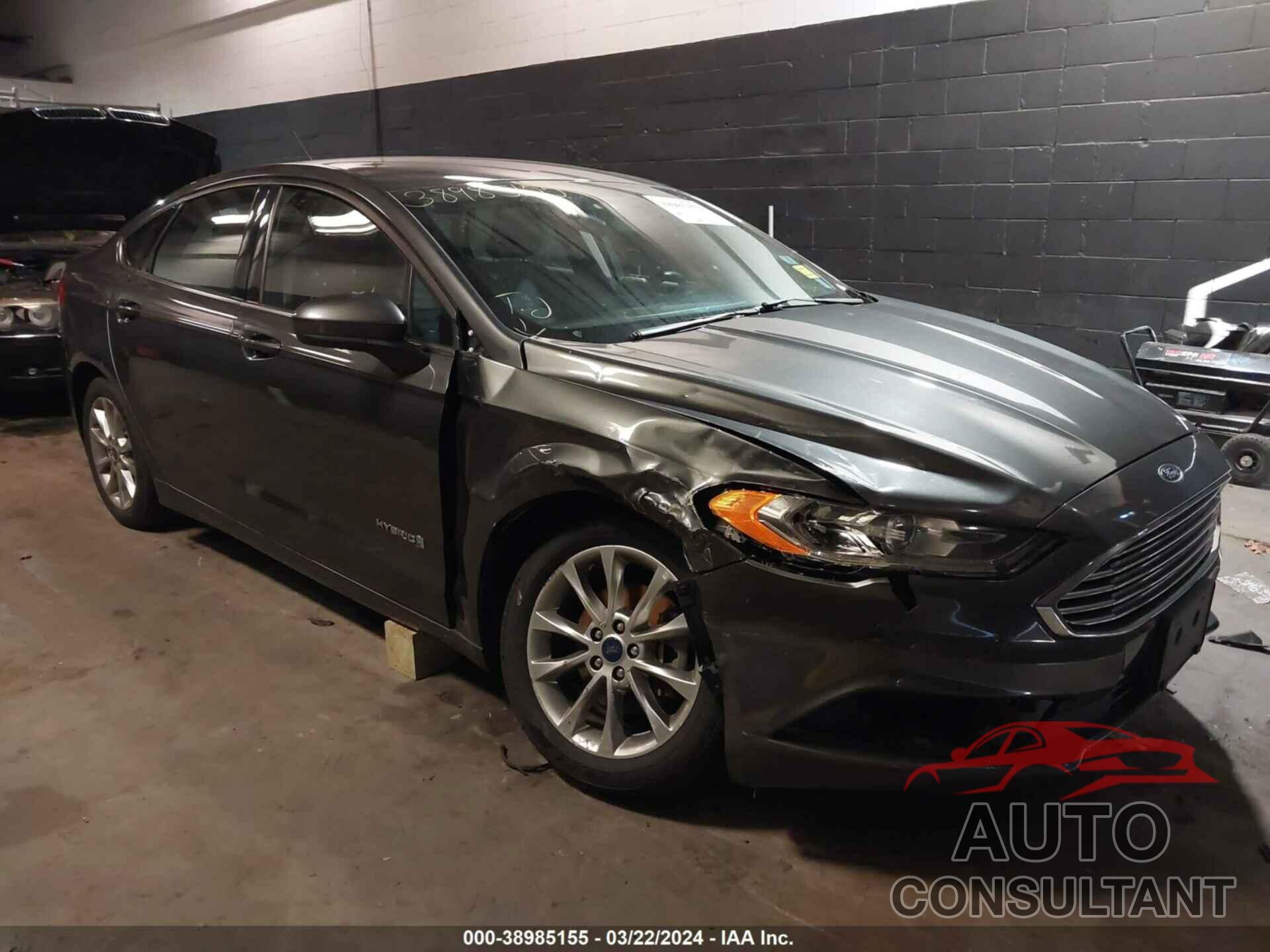 FORD FUSION HYBRID 2017 - 3FA6P0LU3HR314943