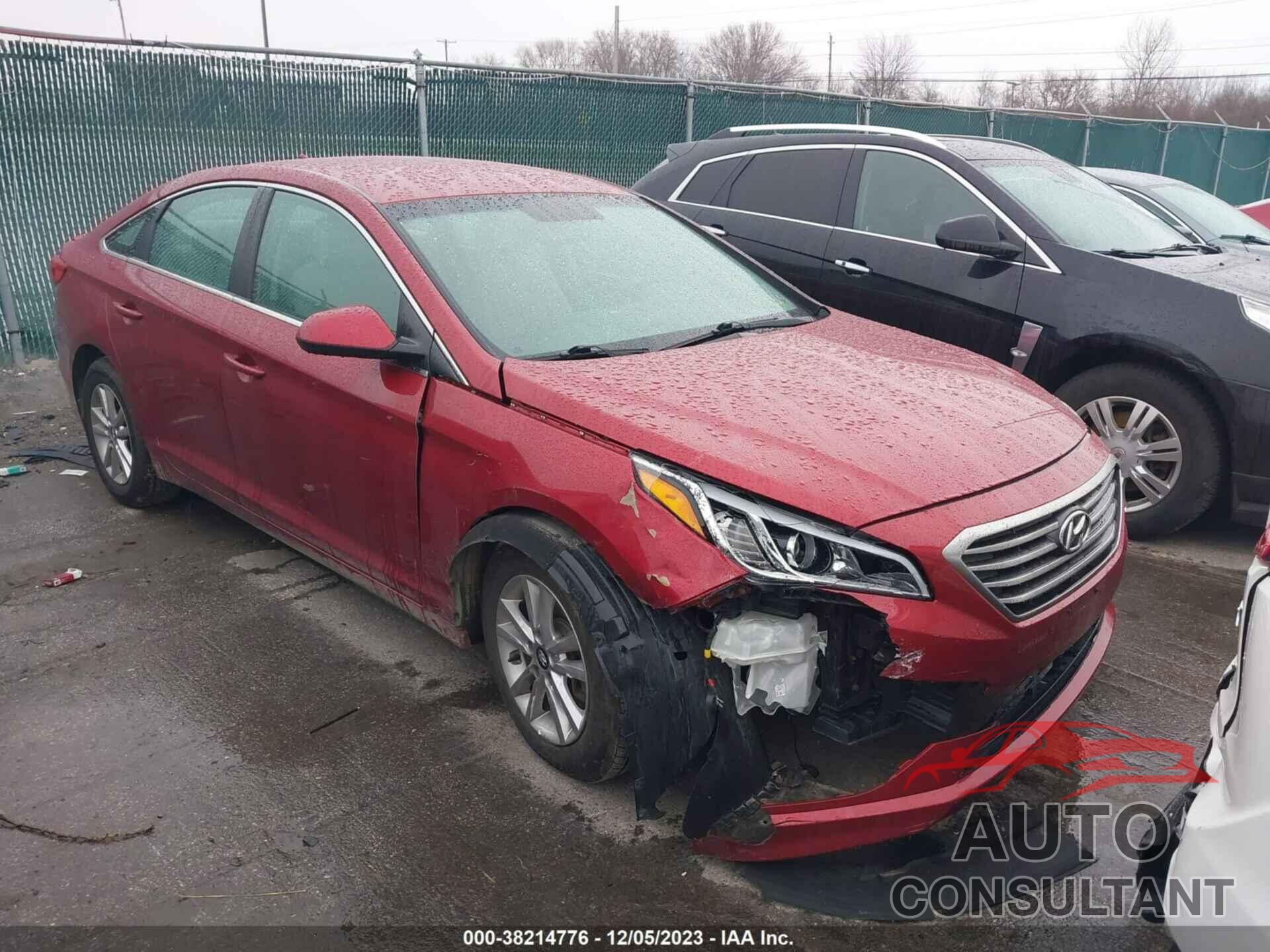 HYUNDAI SONATA 2016 - 5NPE24AFXGH375496