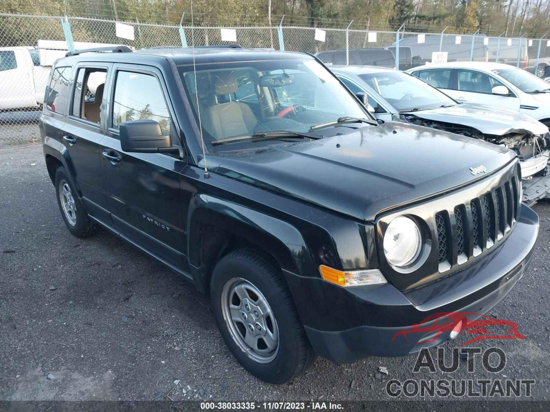 JEEP PATRIOT 2017 - 1C4NJPBB0HD203226