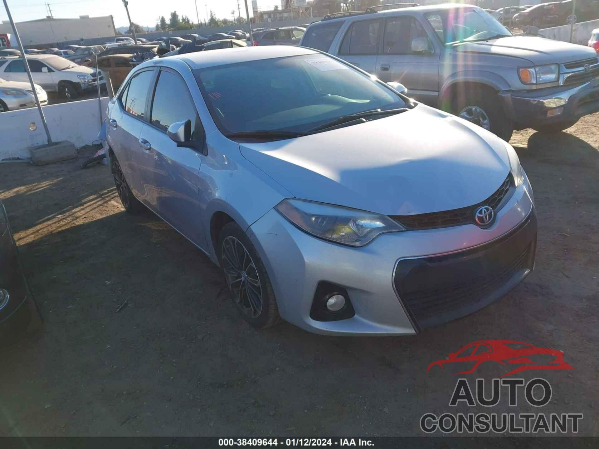 TOYOTA COROLLA 2016 - 2T1BURHE6GC720744