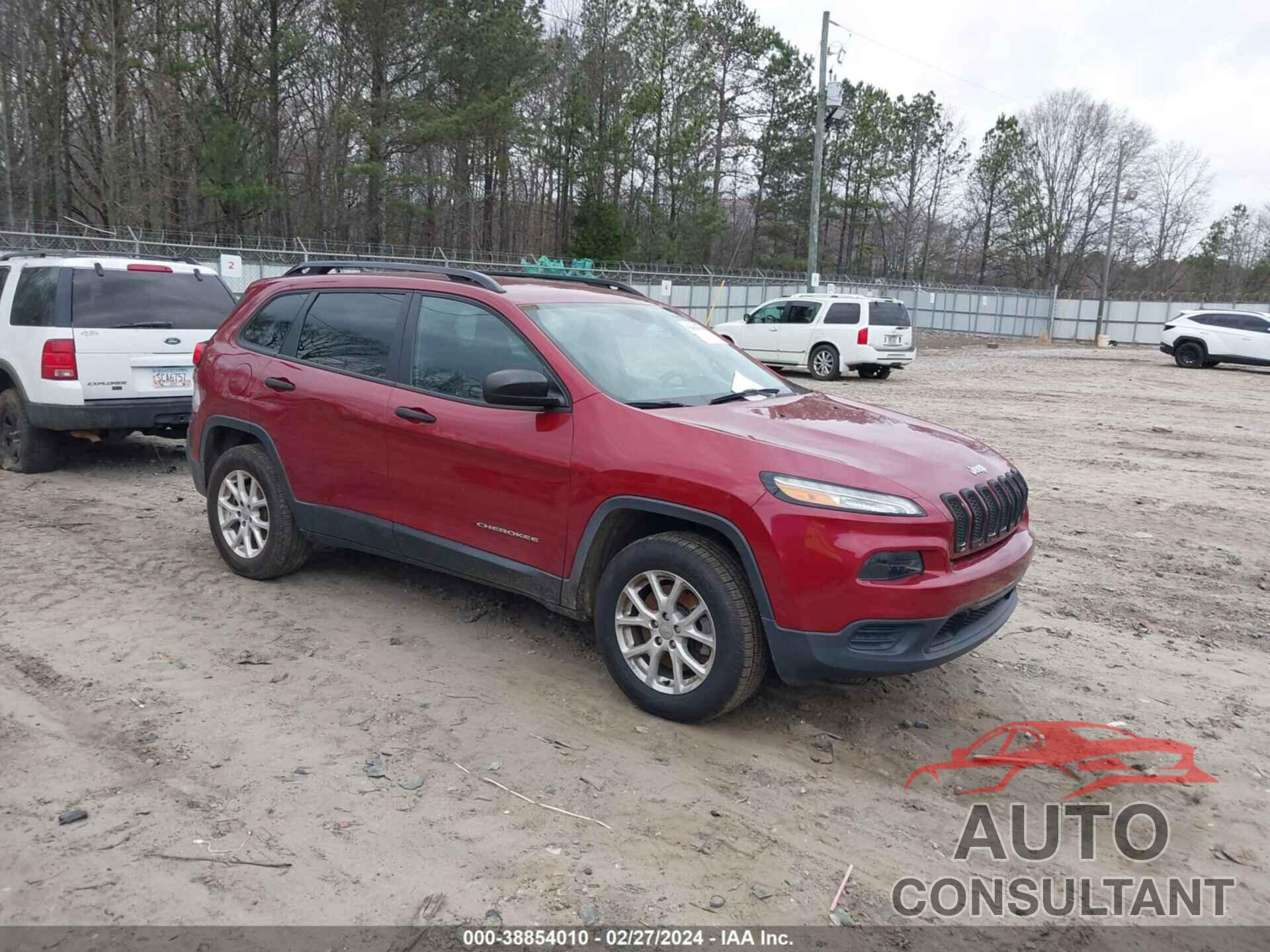 JEEP CHEROKEE 2016 - 1C4PJMAB4GW245510