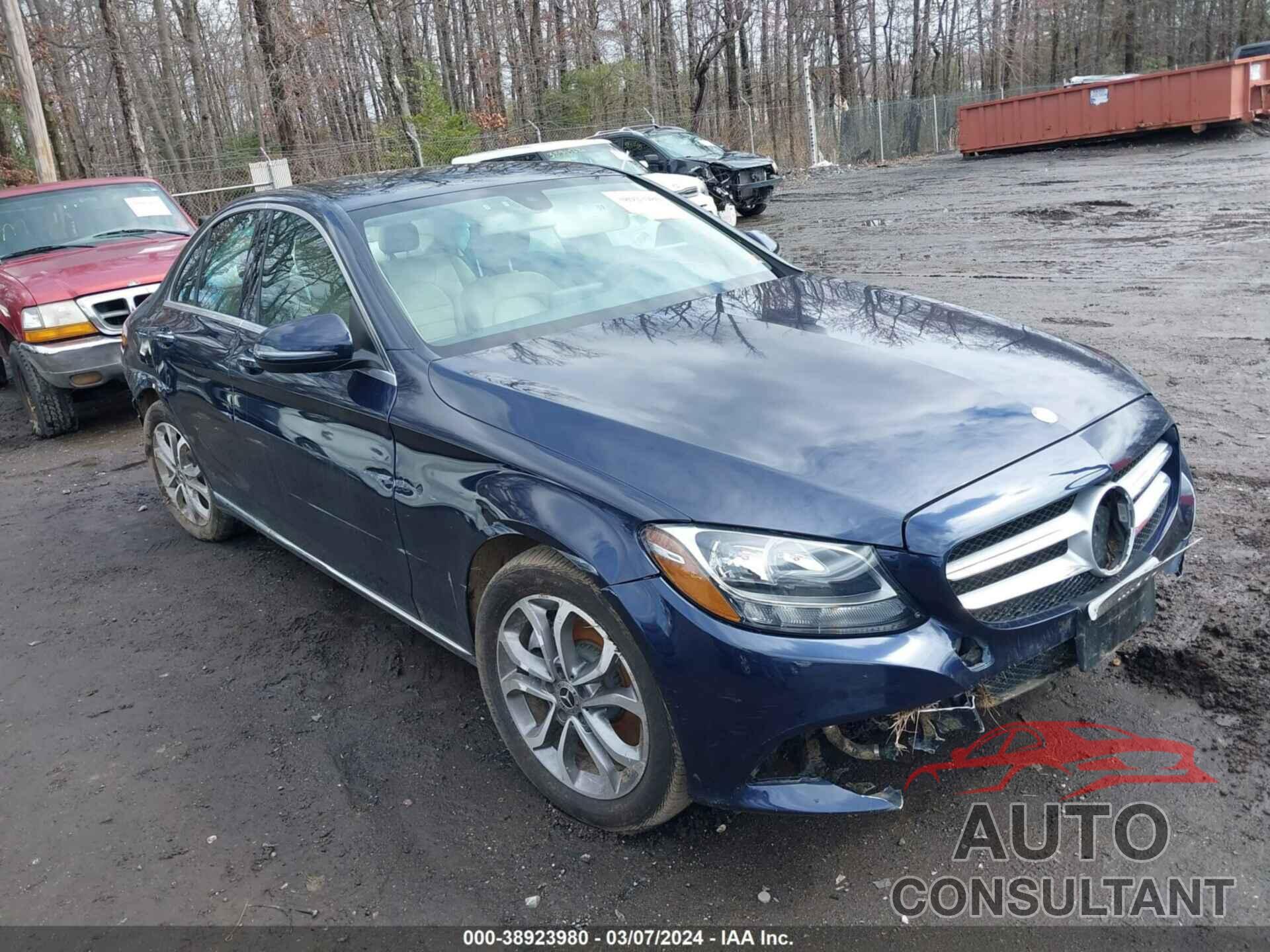 MERCEDES-BENZ C 300 2017 - 55SWF4KB9HU215502