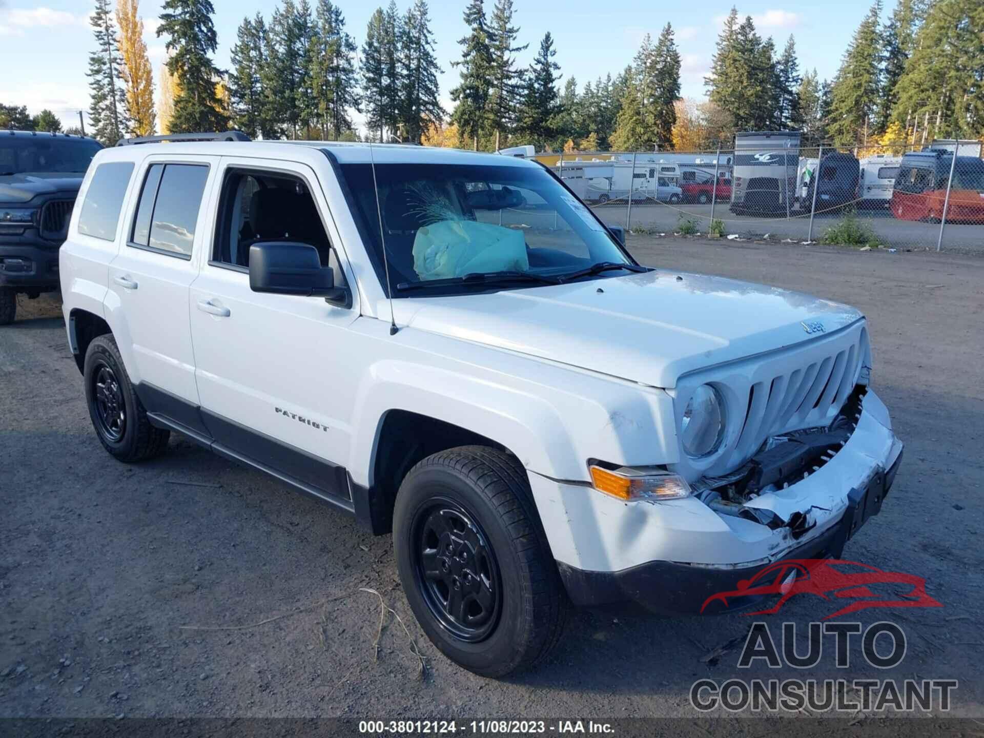 JEEP PATRIOT 2017 - 1C4NJRBB1HD110873