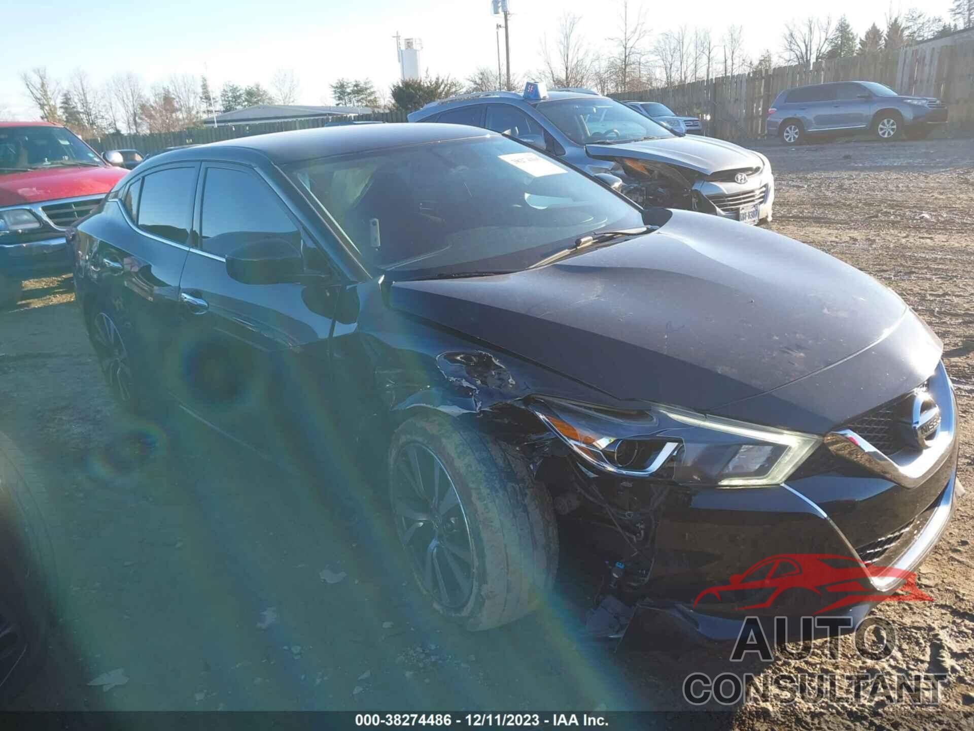 NISSAN MAXIMA 2017 - 1N4AA6APXHC441425