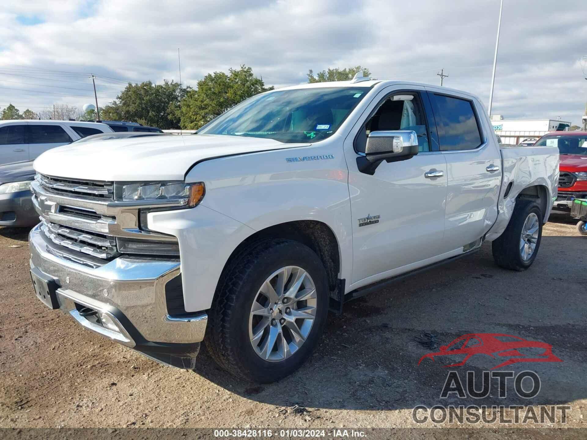 CHEVROLET SILVERADO 1500 2019 - 1GCUWEED4KZ167954