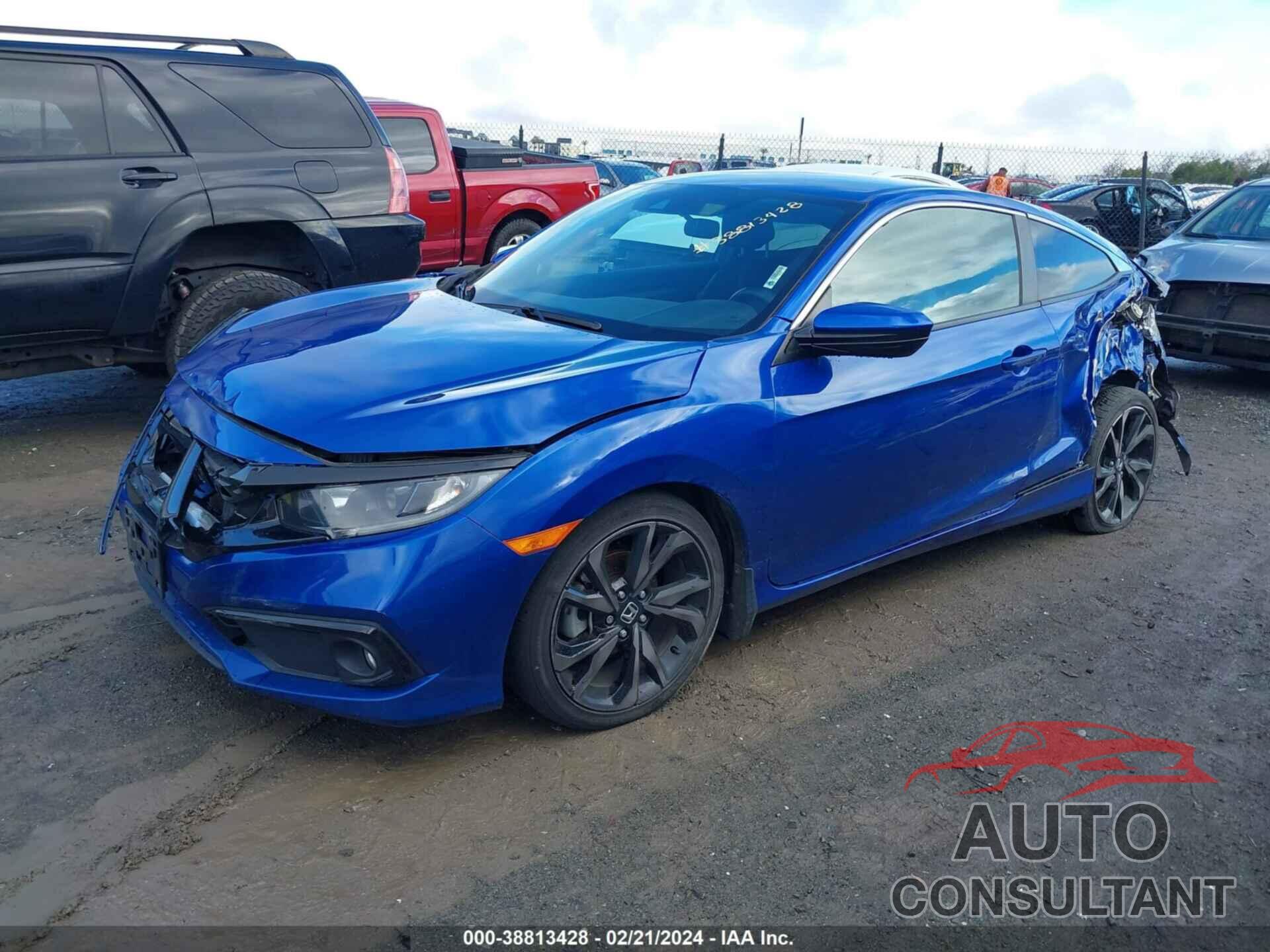 HONDA CIVIC 2019 - 2HGFC4B81KH303221