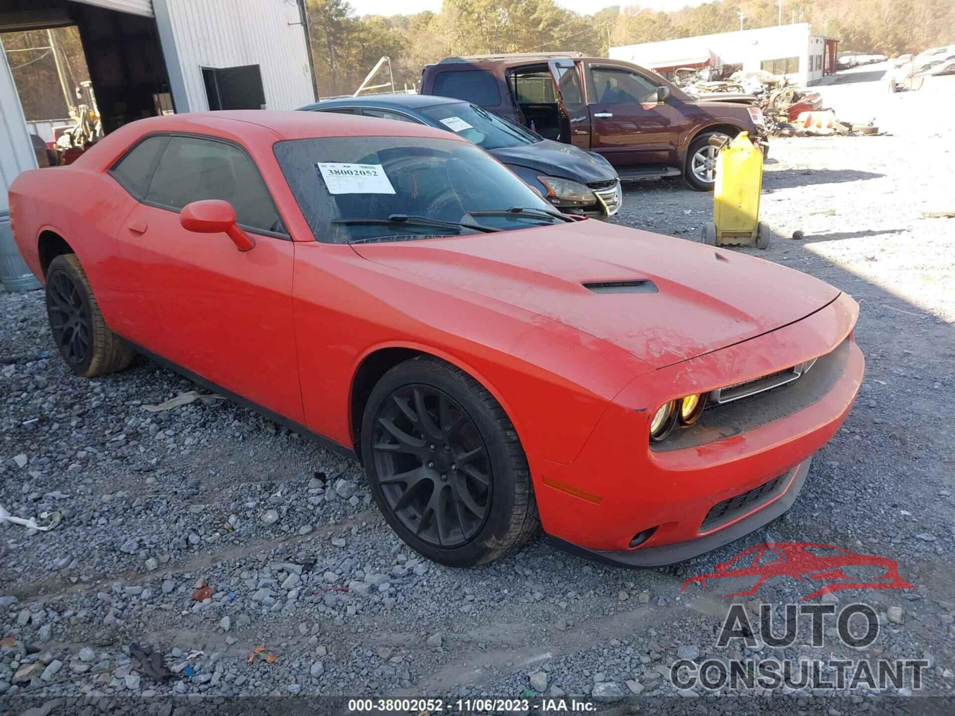 DODGE CHALLENGER 2016 - 2C3CDZAGXGH305503