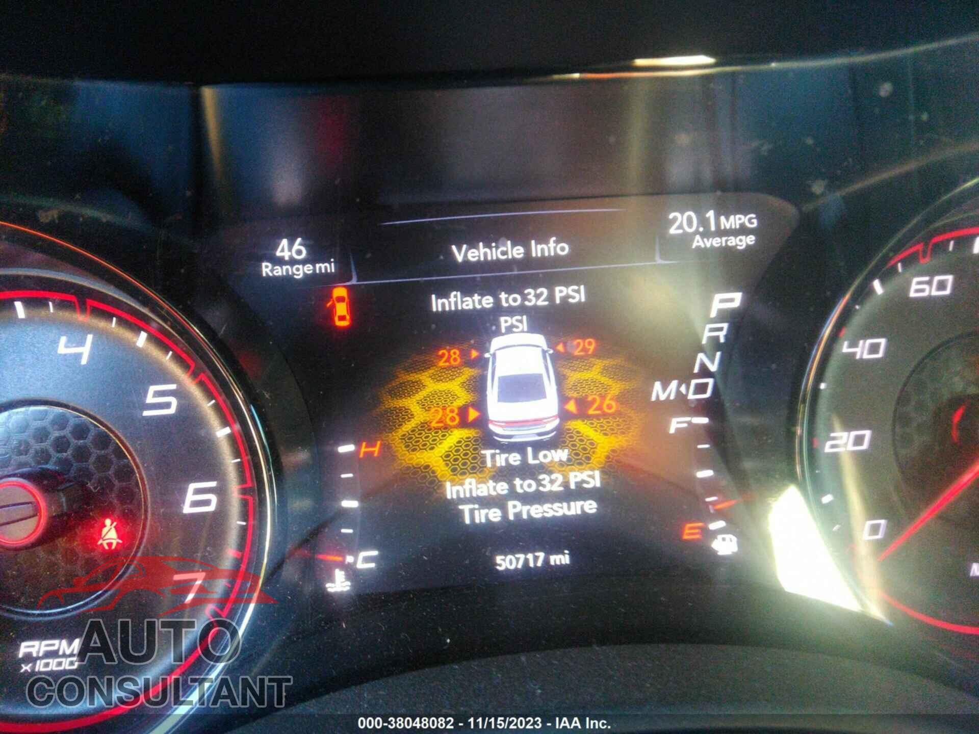 DODGE CHARGER 2019 - 2C3CDXBG7KH715395
