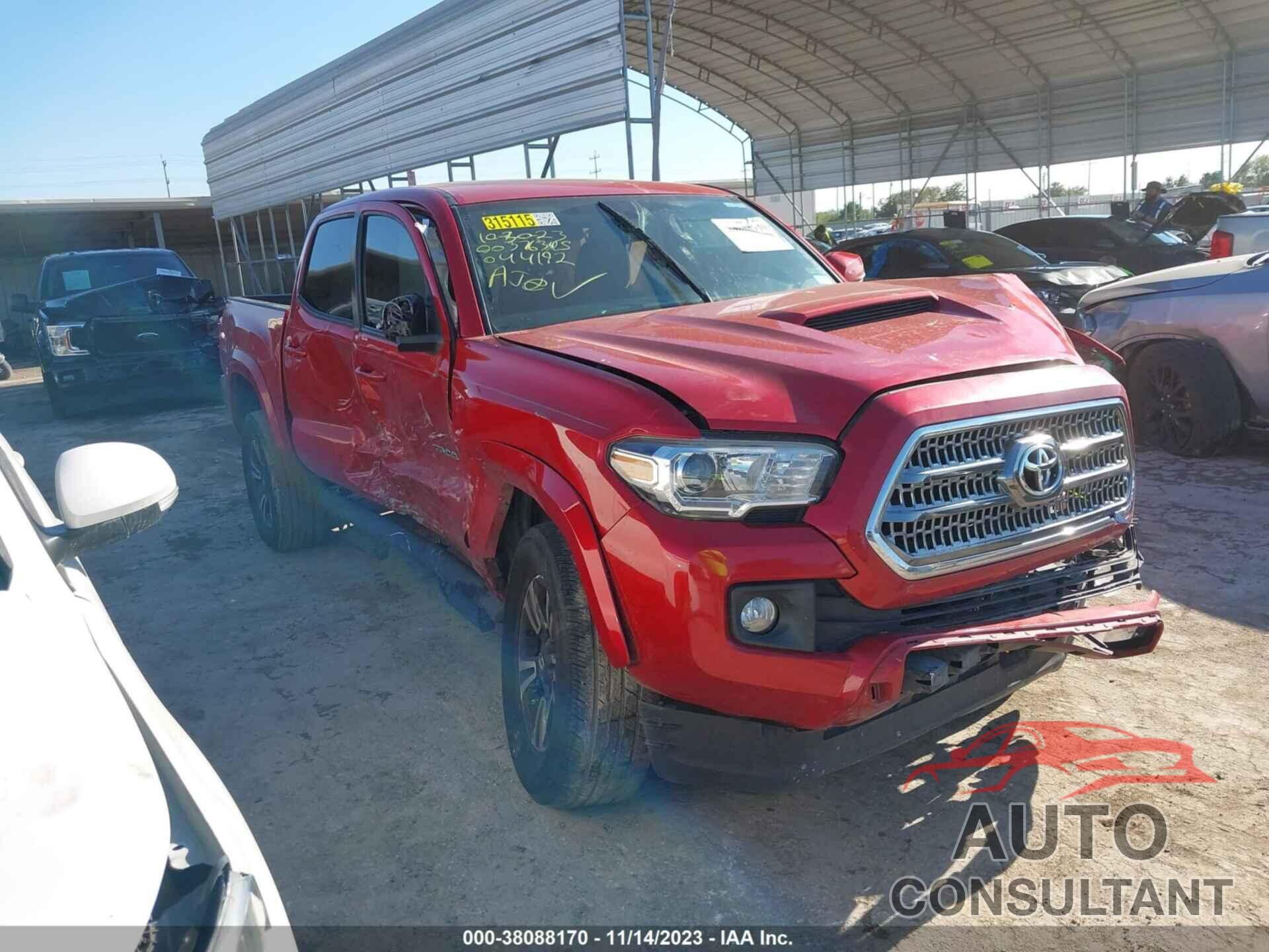 TOYOTA TACOMA 2017 - 5TFAZ5CN9HX044192