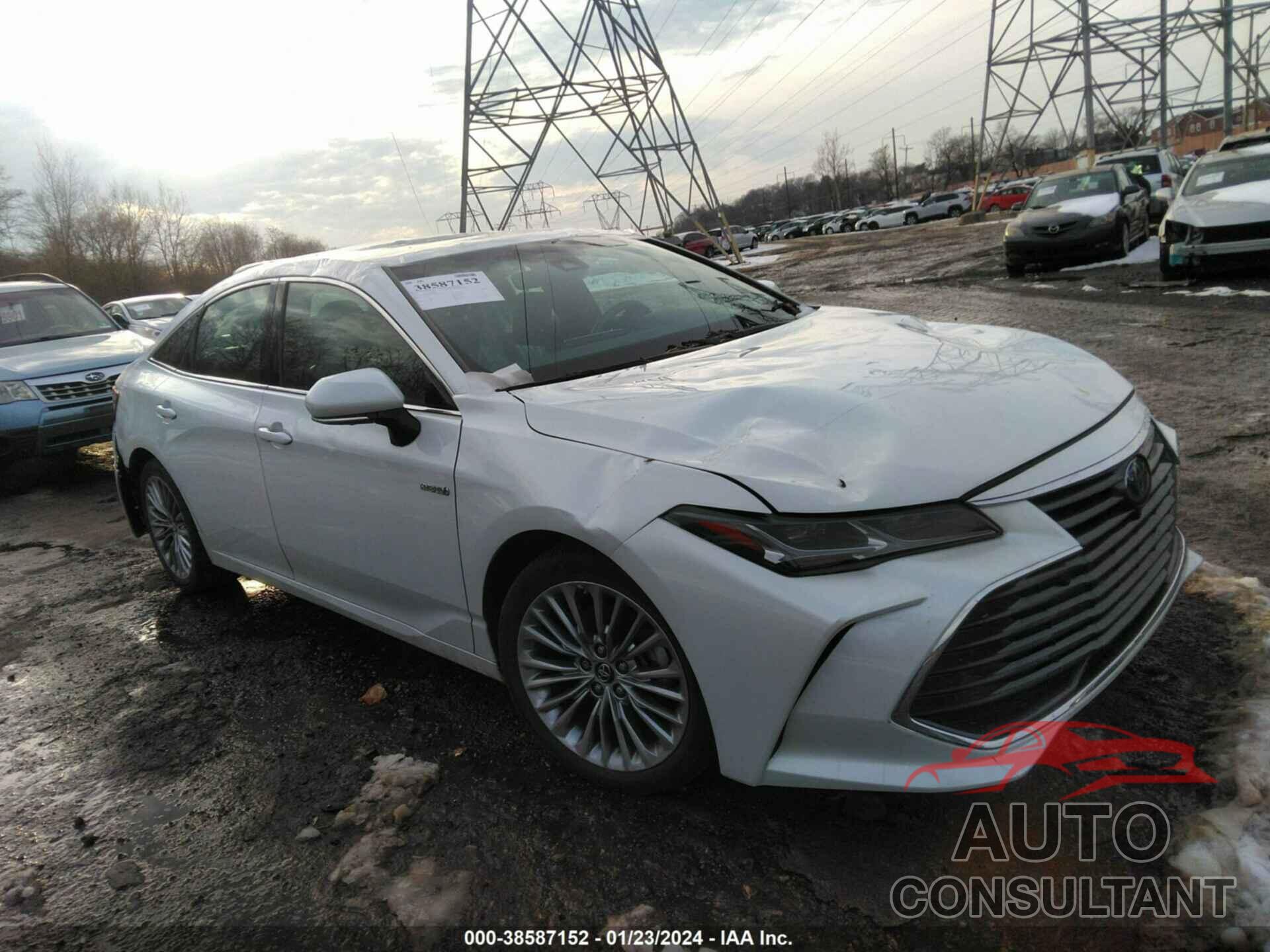 TOYOTA AVALON HYBRID 2019 - 4T1B21FB6KU004708