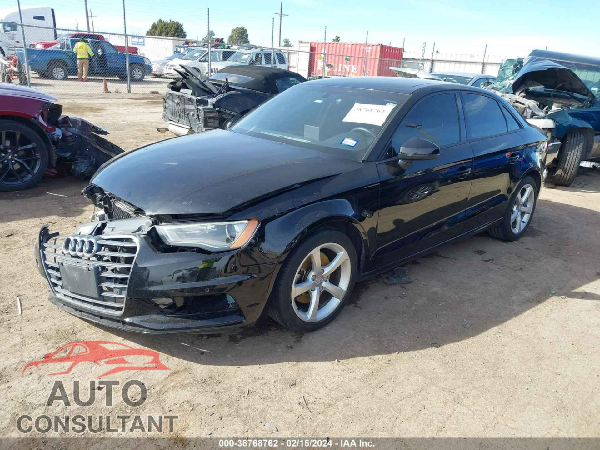 AUDI A3 2016 - WAUA7GFF2G1051747