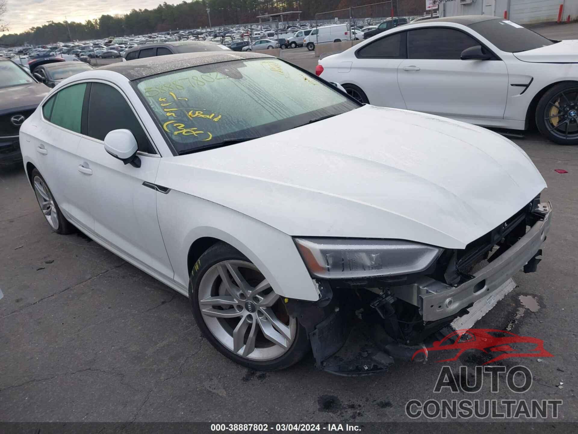 AUDI A5 2019 - WAUANCF57KA059471