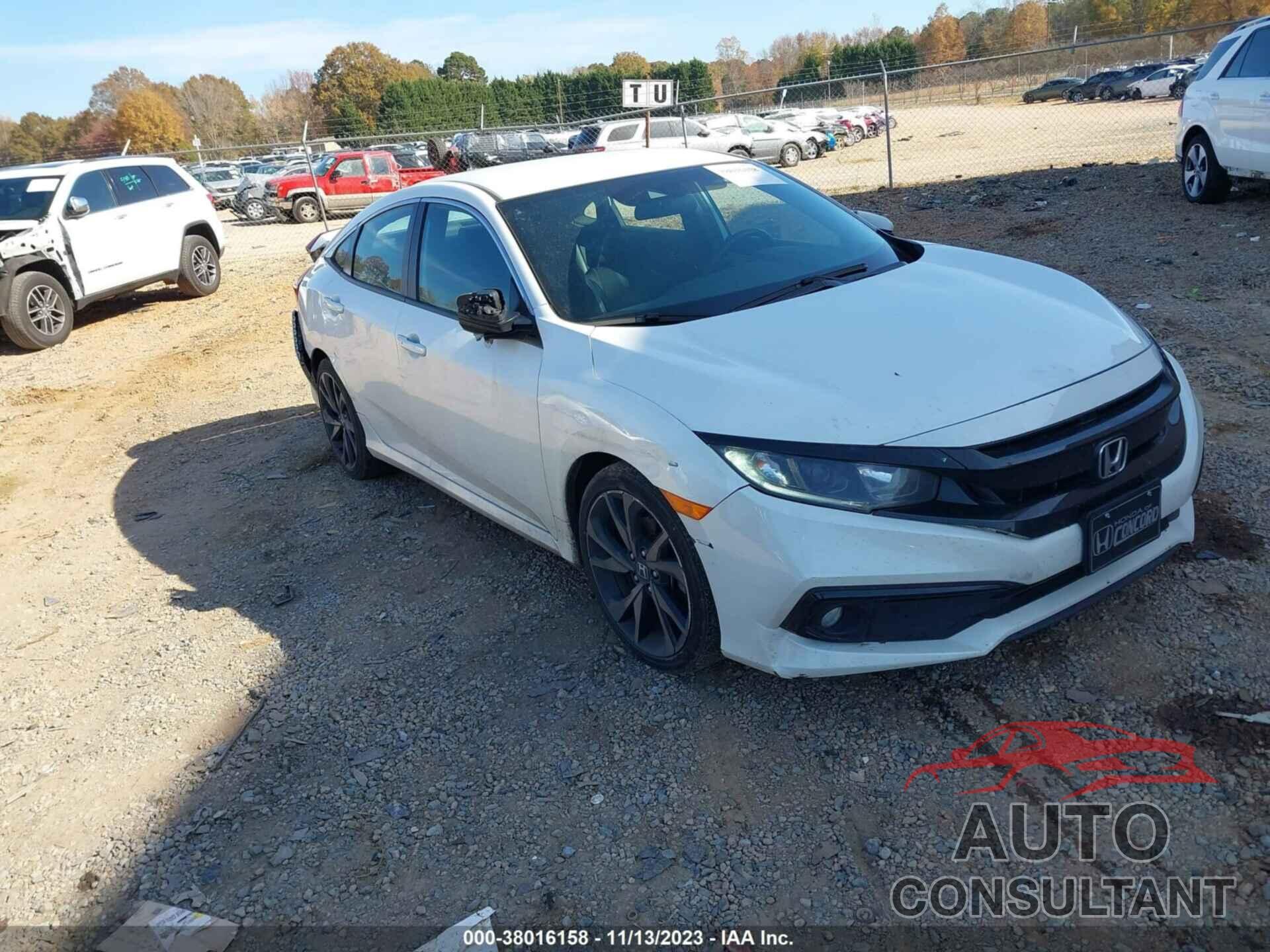 HONDA CIVIC 2019 - 2HGFC2F82KH603025