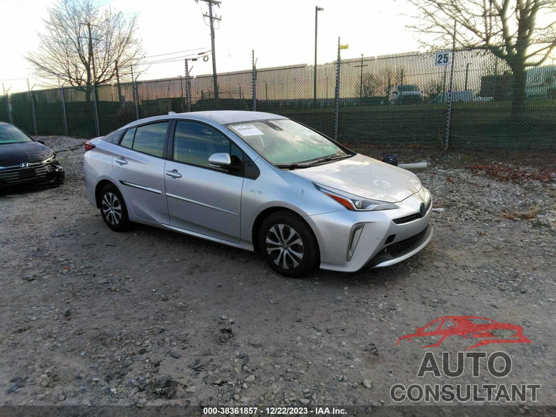 TOYOTA PRIUS 2022 - JTDL9MFU5N3033103