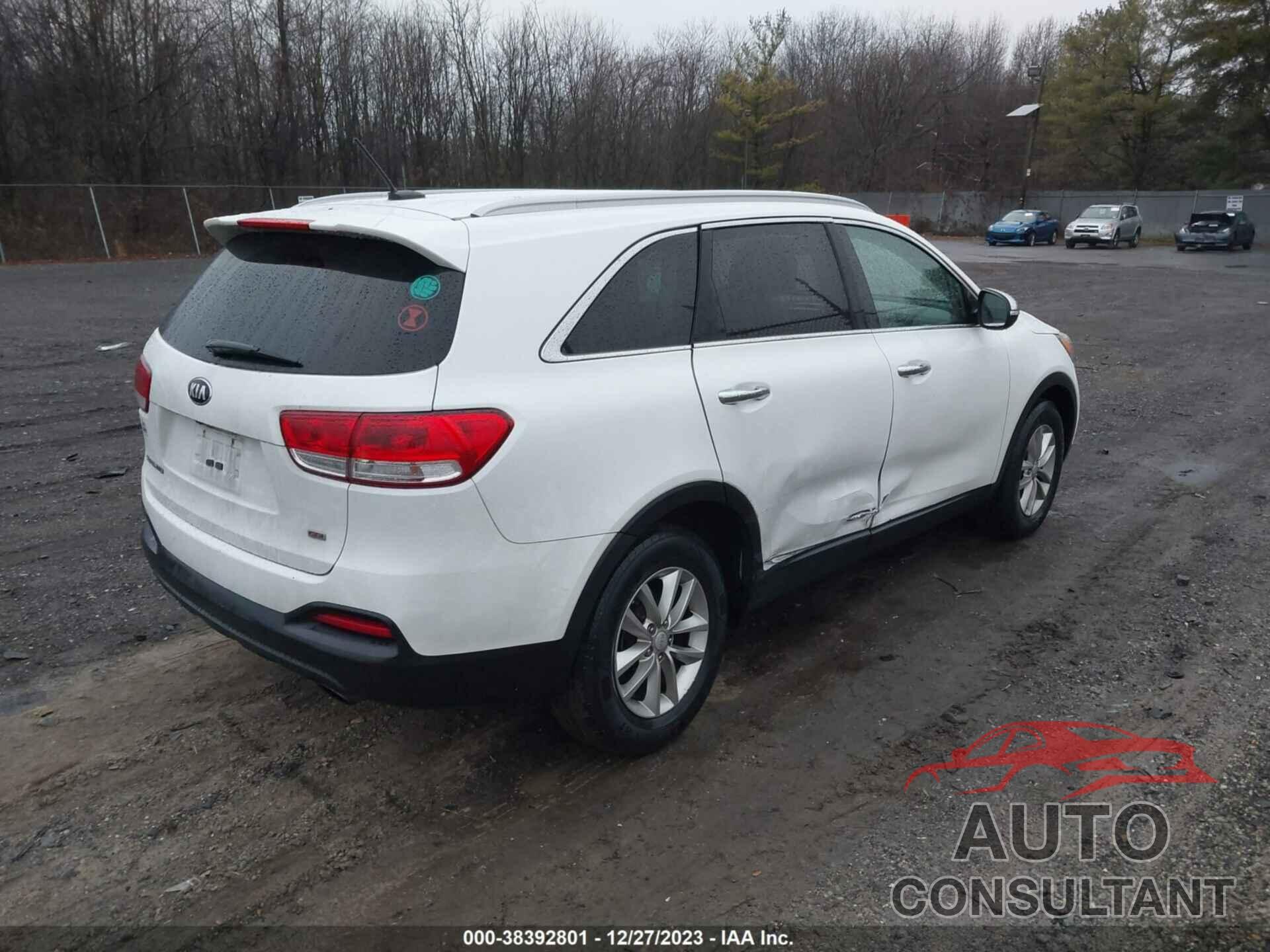 KIA SORENTO 2016 - 5XYPG4A39GG120748