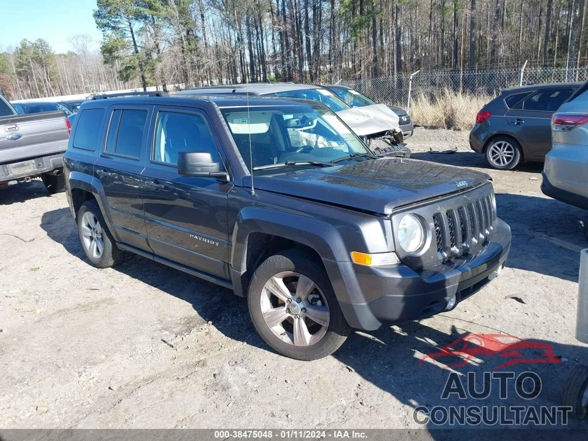 JEEP PATRIOT 2017 - 1C4NJPFB4HD134857