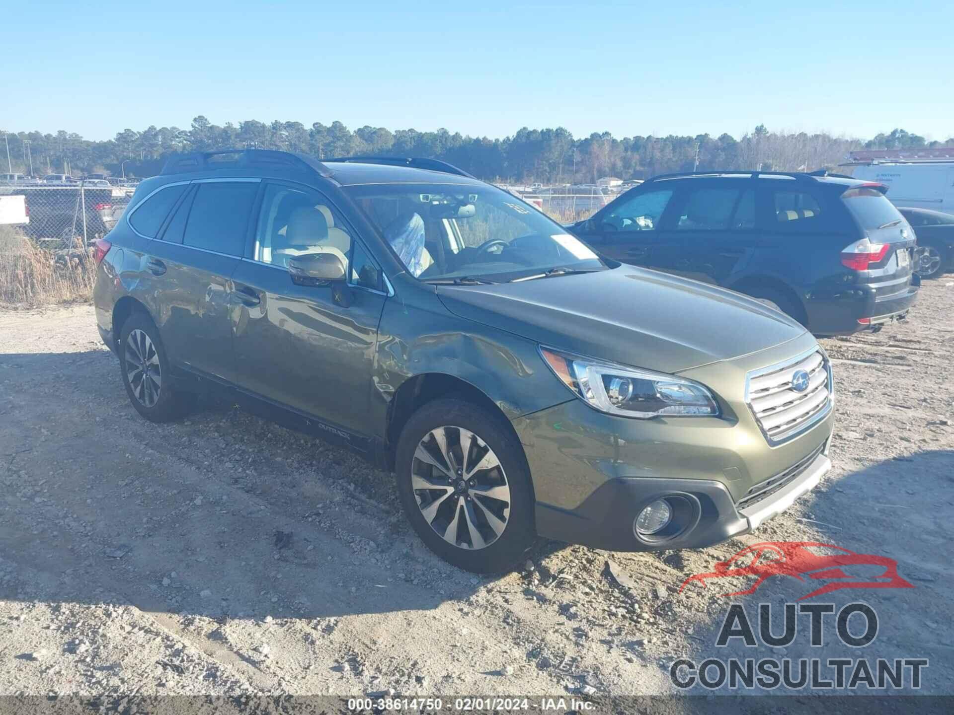 SUBARU OUTBACK 2016 - 4S4BSANC8G3355112