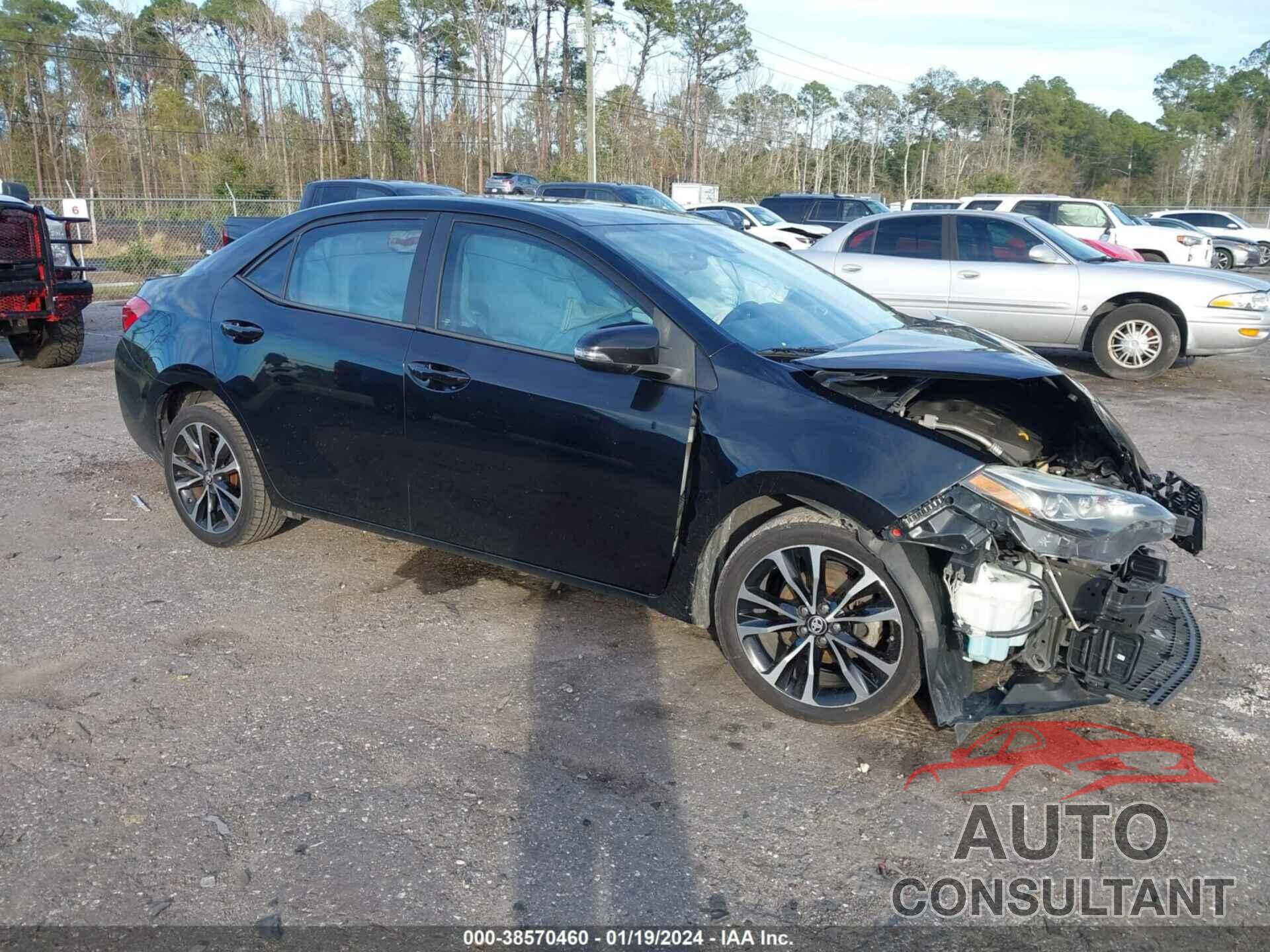 TOYOTA COROLLA 2017 - 2T1BURHE3HC768381