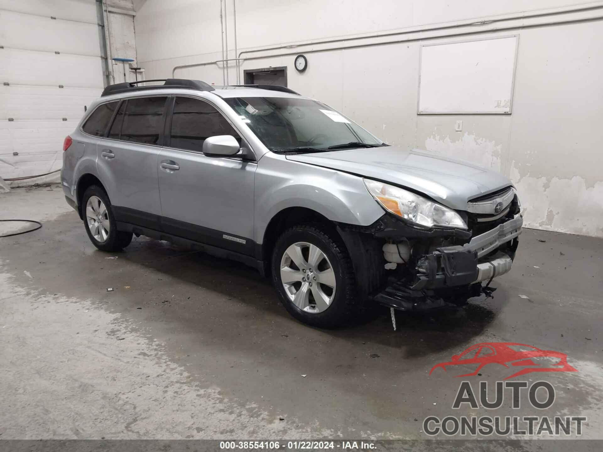 SUBARU OUTBACK 2012 - 4S4BRDLC9C2252295
