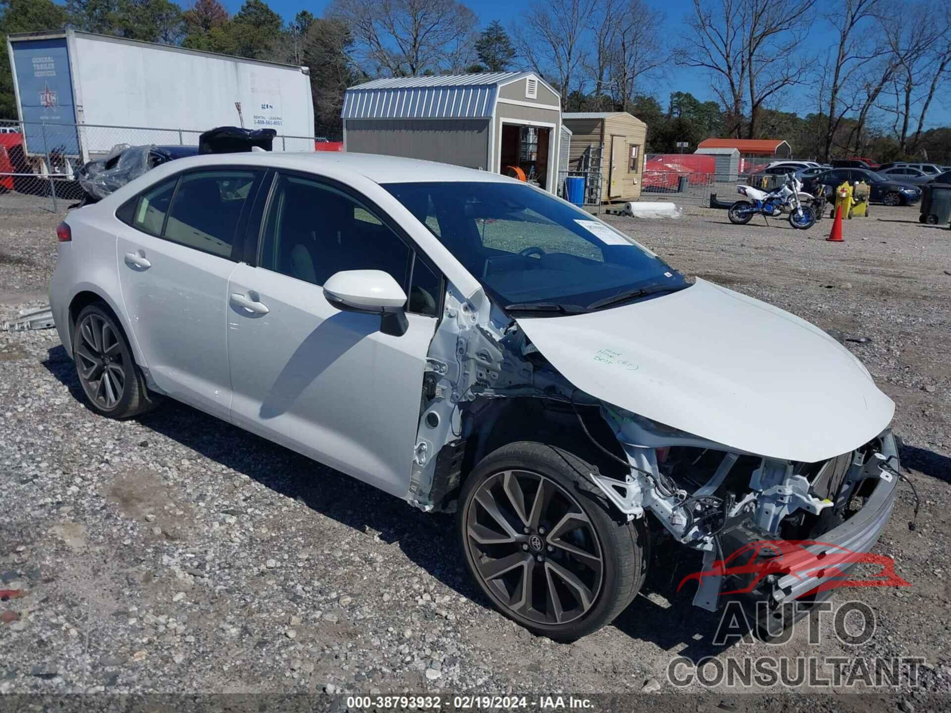 TOYOTA COROLLA 2021 - JTDS4MCEXMJ079916