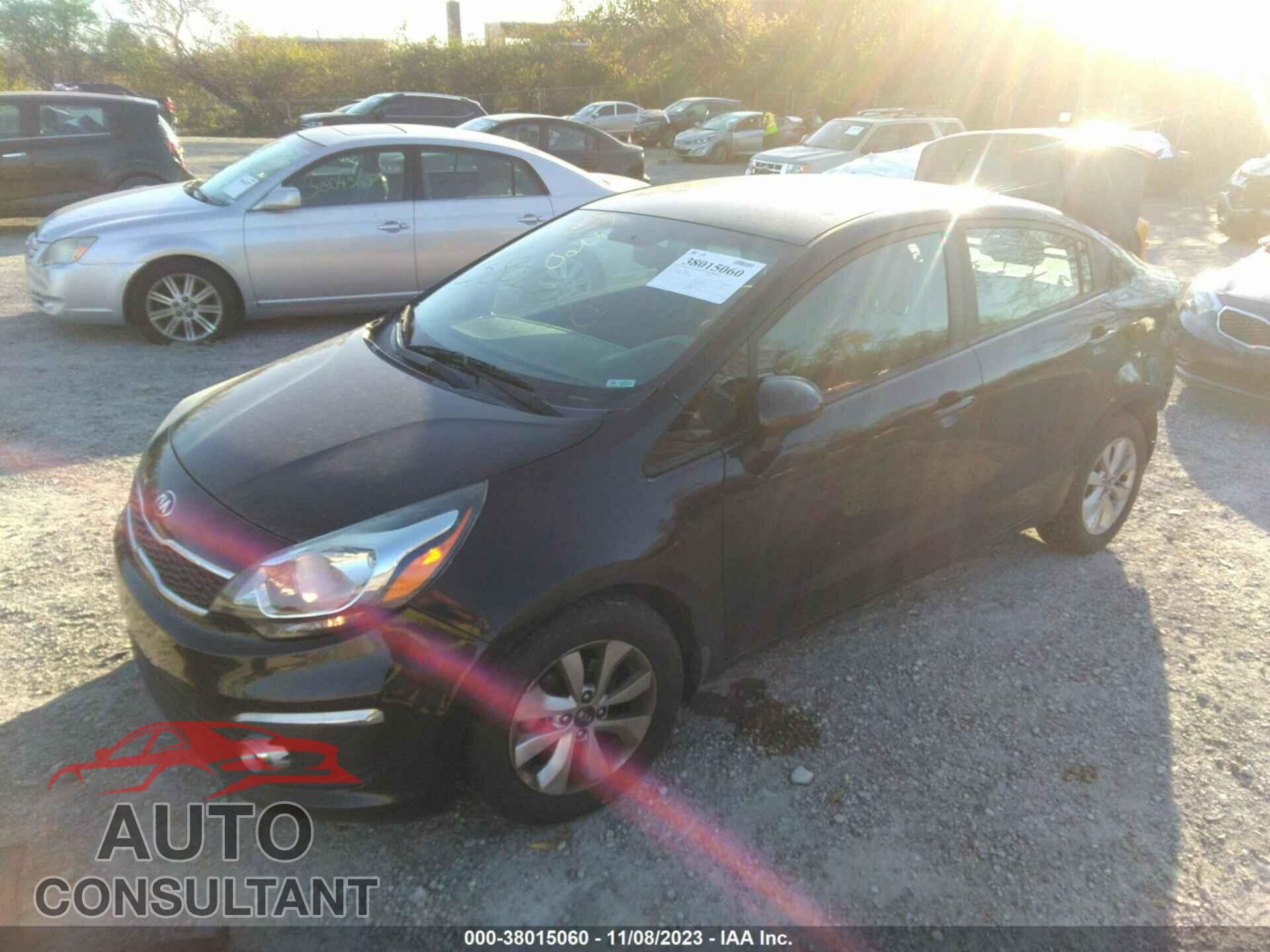 KIA RIO 2016 - KNADN4A32G6586840