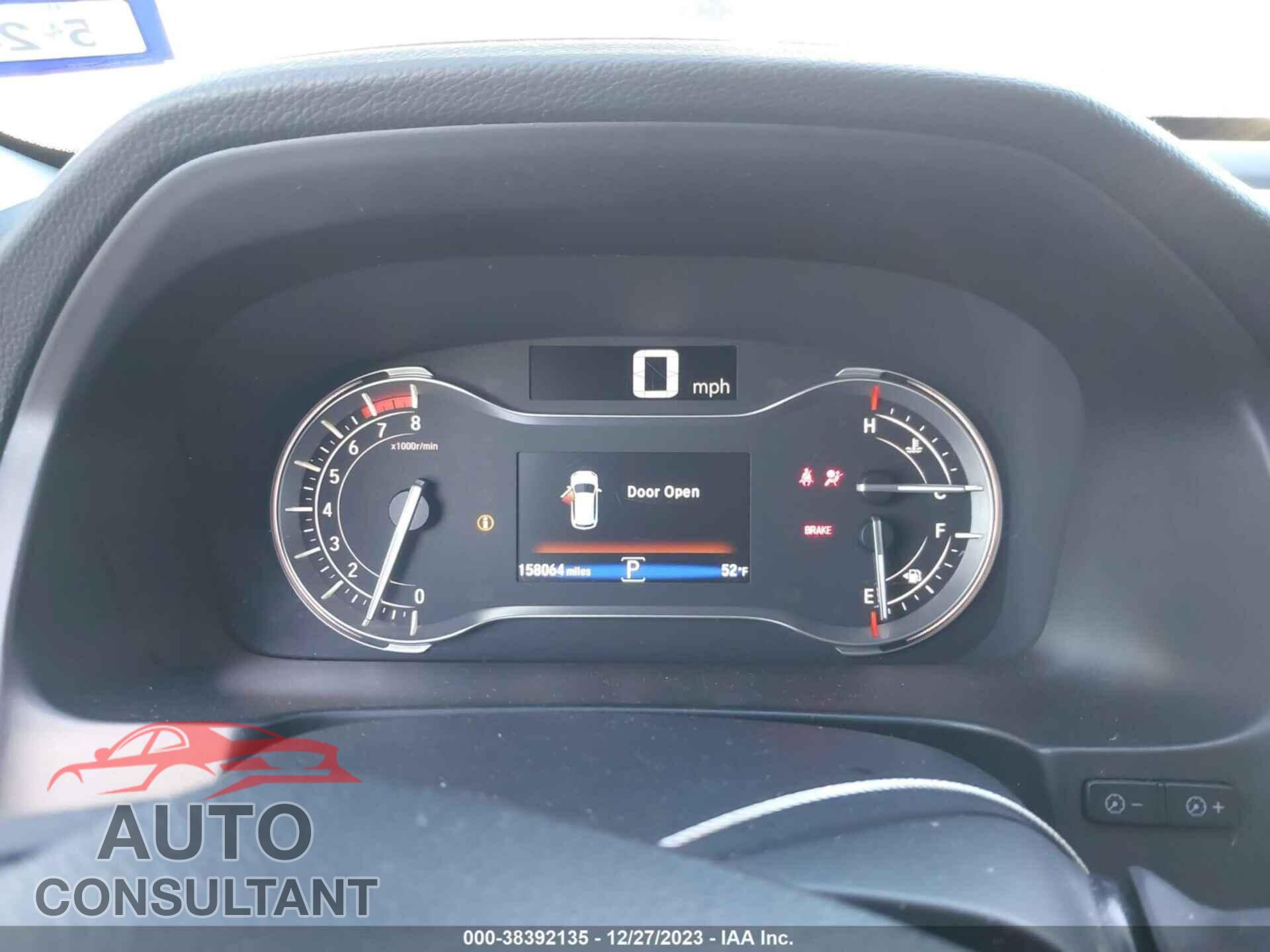 HONDA PILOT 2016 - 5FNYF6H90GB083559