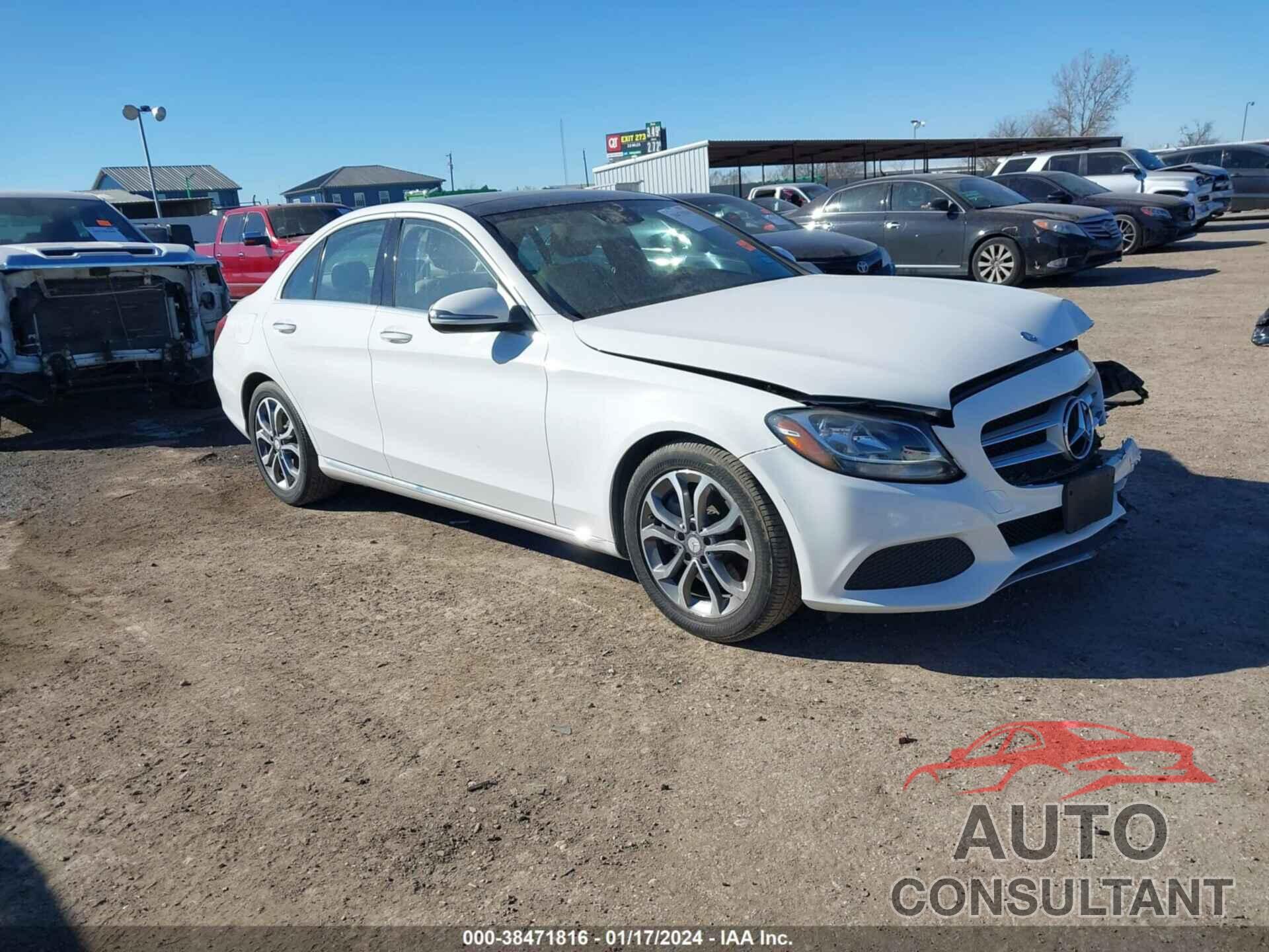 MERCEDES-BENZ C 300 2016 - 55SWF4JB3GU158343