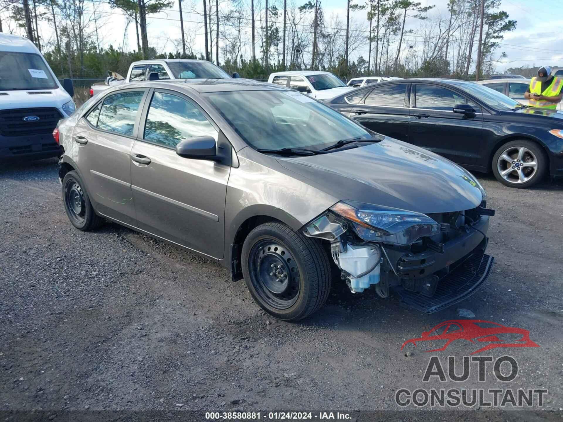 TOYOTA COROLLA 2017 - 2T1BURHE1HC770808