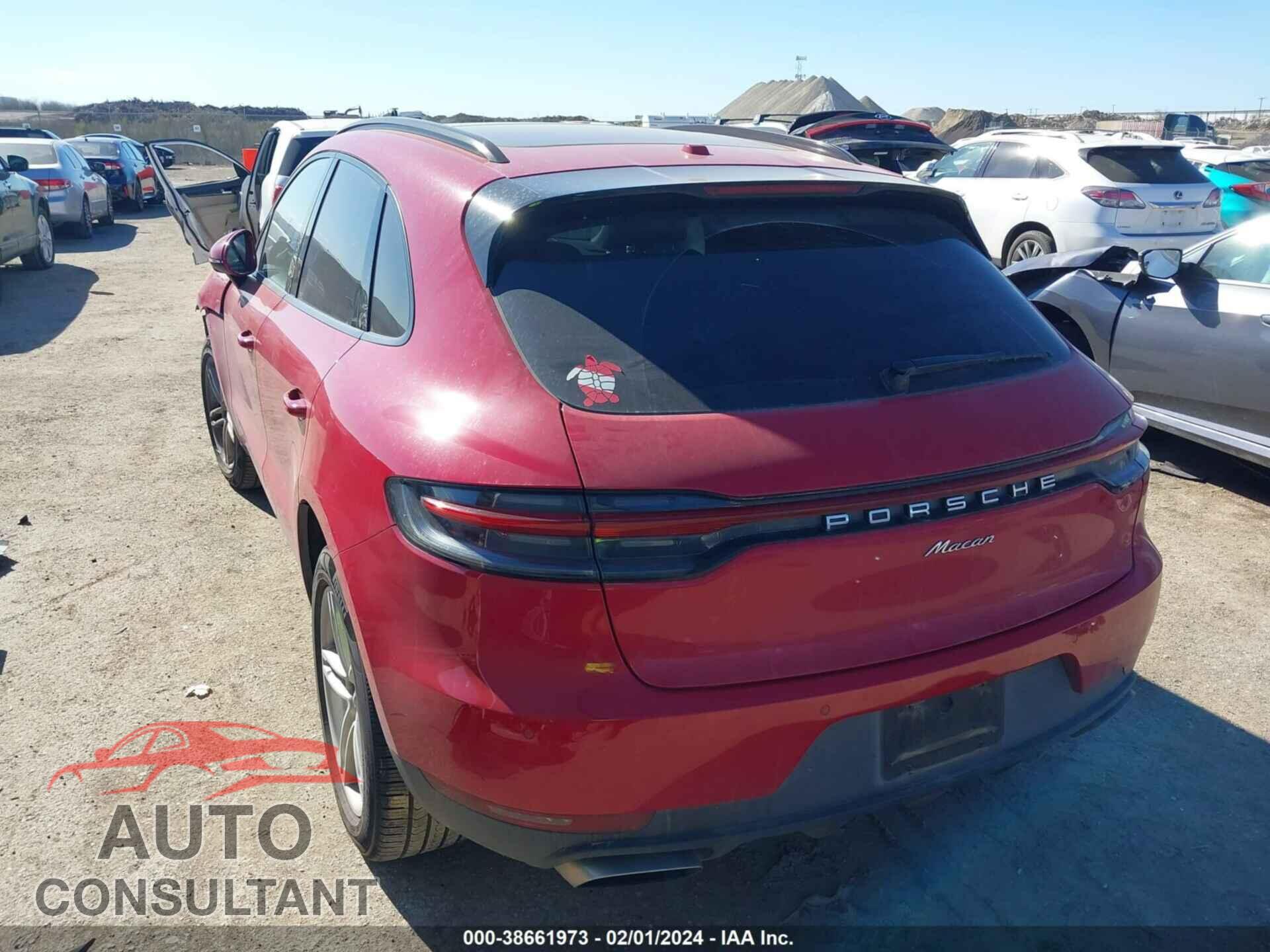 PORSCHE MACAN 2019 - WP1AA2A52KLB06537