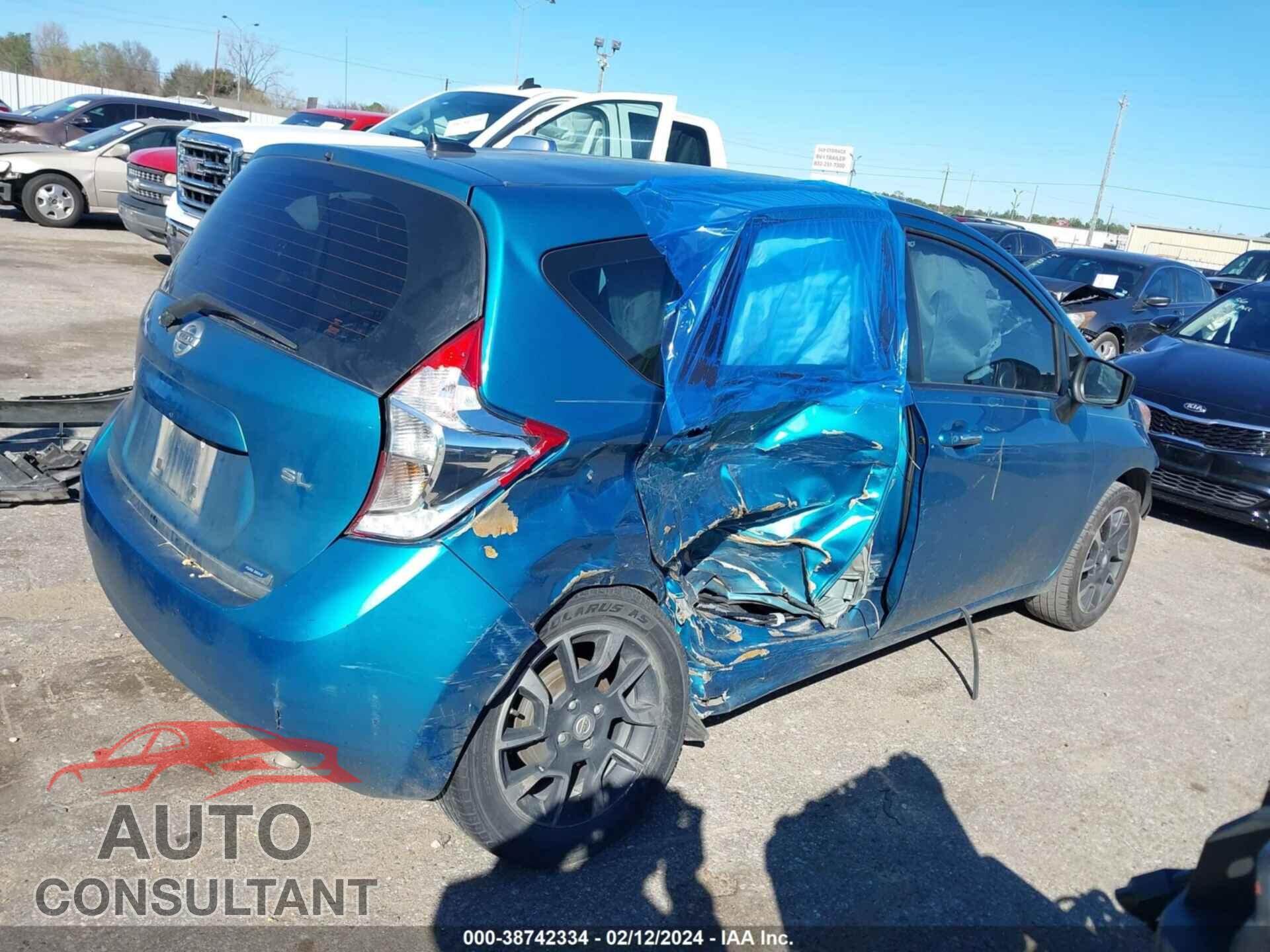 NISSAN VERSA NOTE 2016 - 3N1CE2CP8GL373130