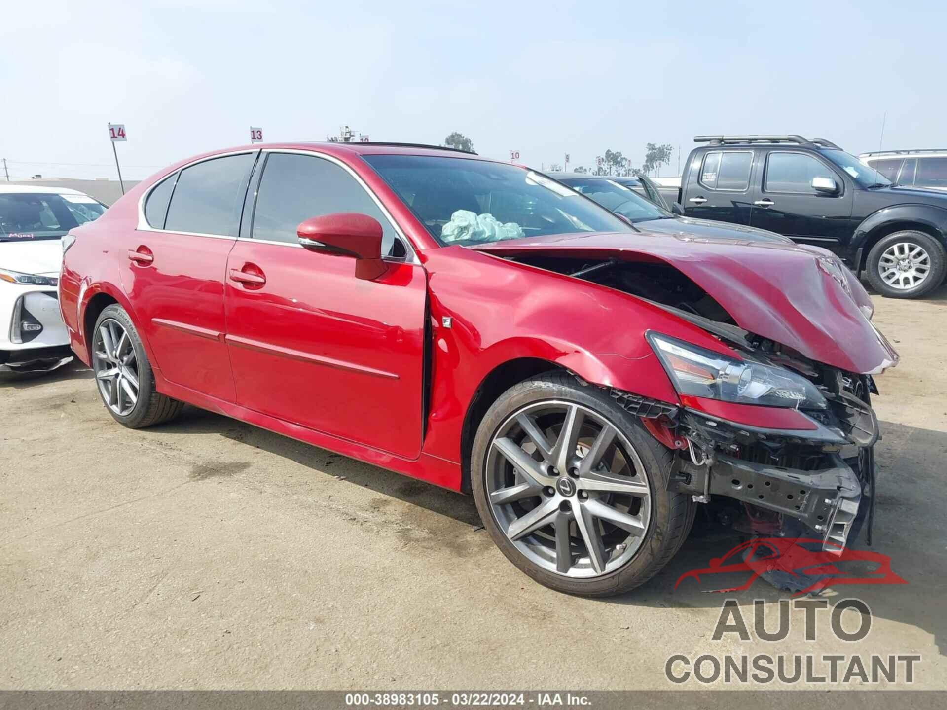 LEXUS GS 2019 - JTHBZ1BL3KA019035