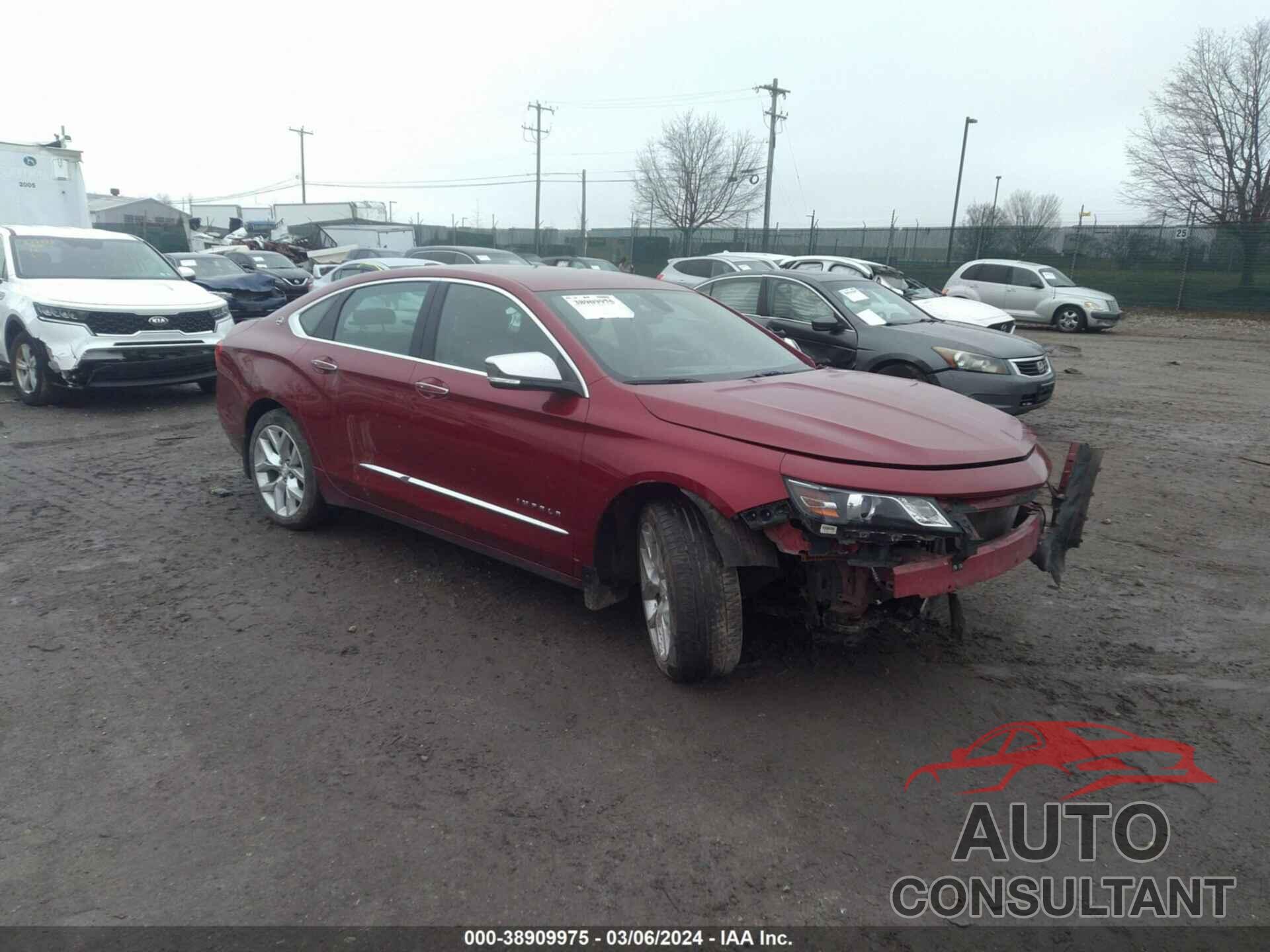 CHEVROLET IMPALA 2018 - 2G1125S39J9117966