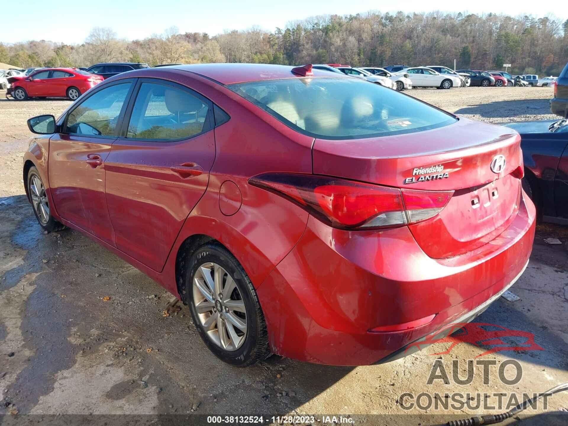 HYUNDAI ELANTRA 2016 - 5NPDH4AE8GH764610