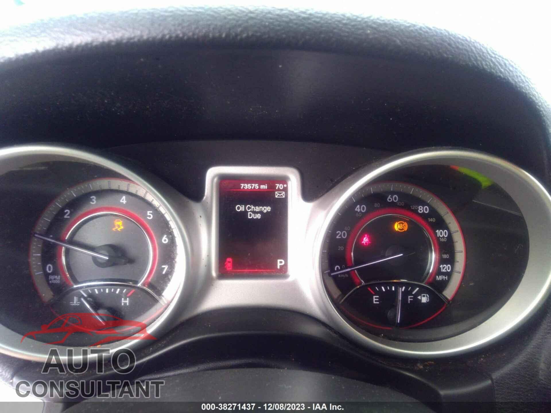 DODGE JOURNEY 2017 - 3C4PDCAB9HT551238