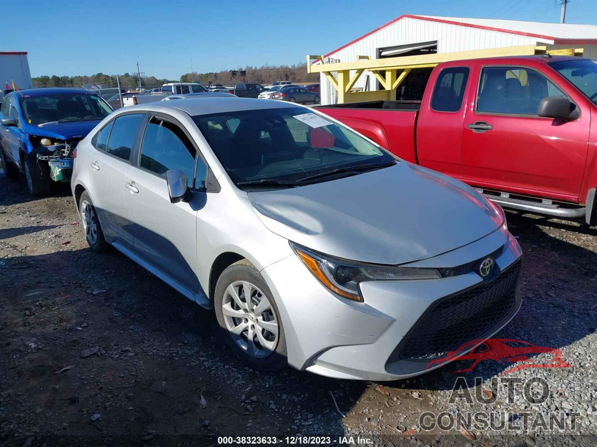 TOYOTA COROLLA 2020 - 5YFEPRAE8LP062689