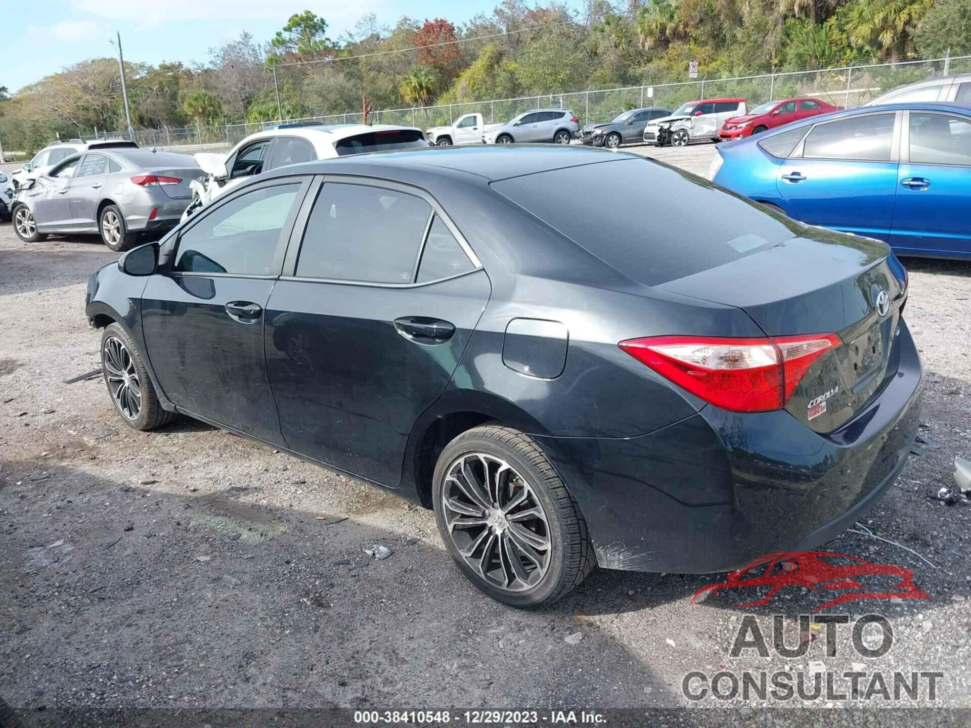 TOYOTA COROLLA 2019 - 5YFBURHE8KP909355