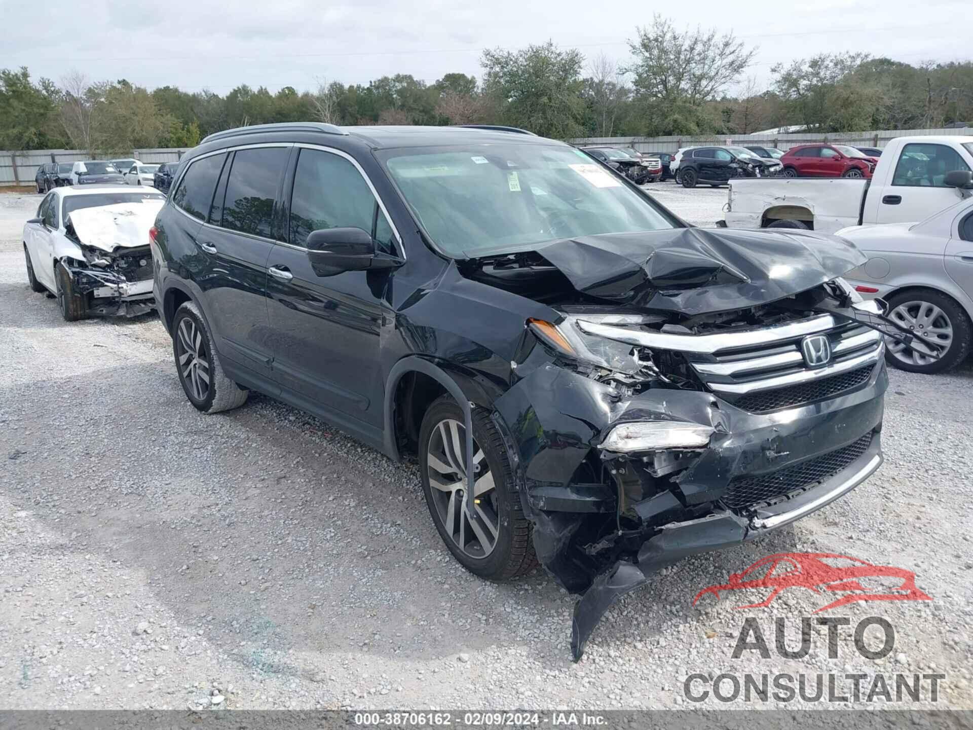 HONDA PILOT 2016 - 5FNYF5H91GB031206