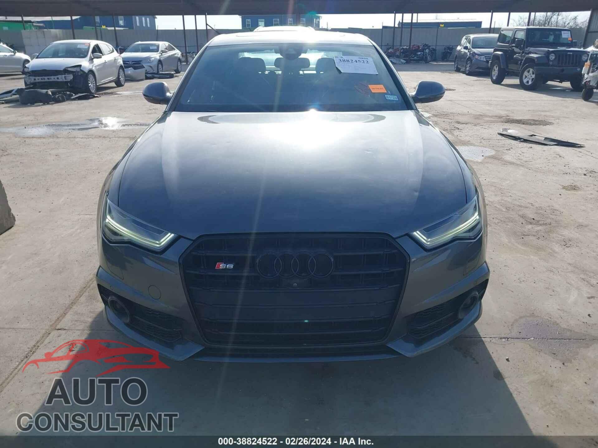 AUDI S6 2016 - WAUF2AFC9GN190709