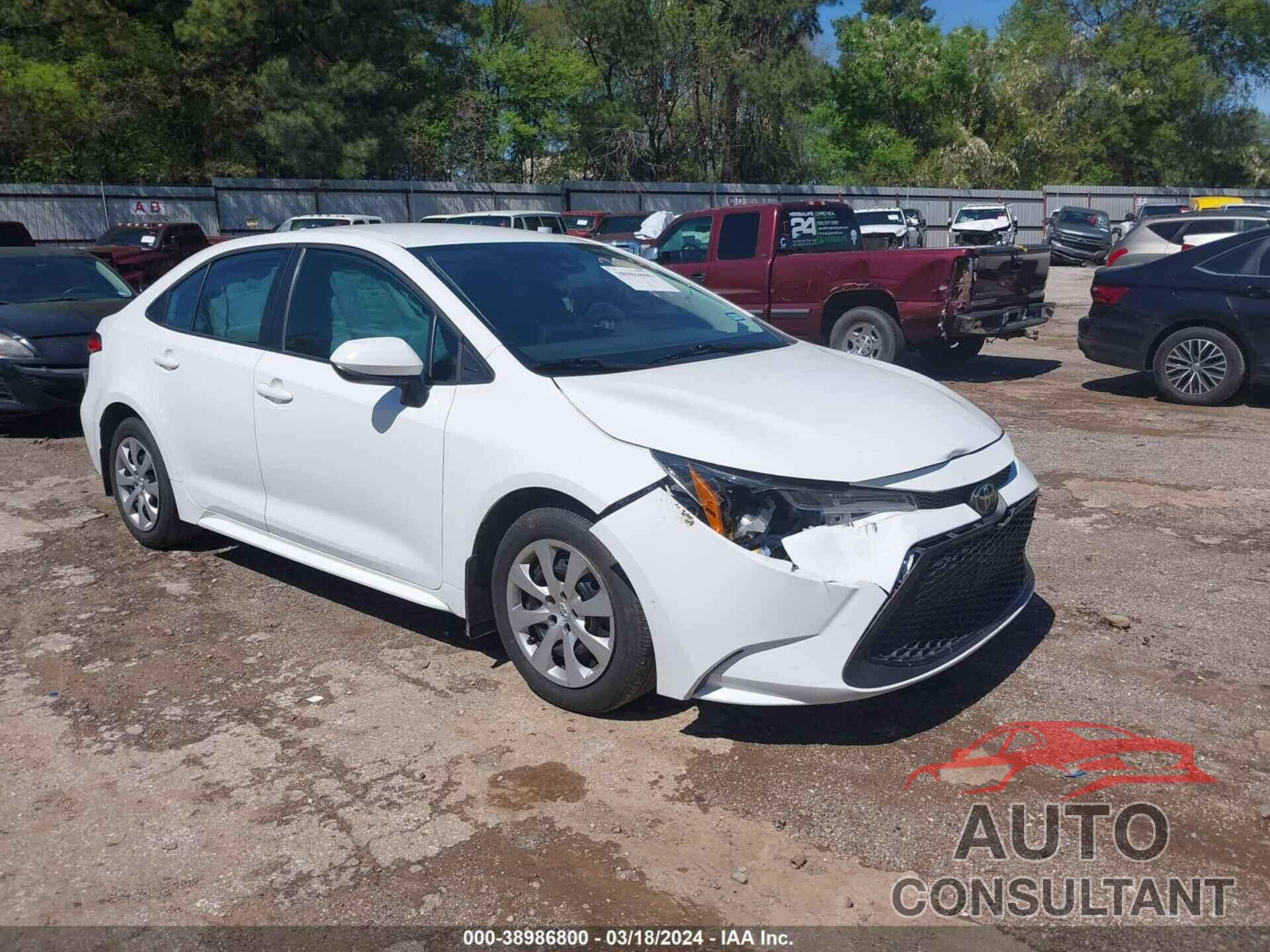 TOYOTA COROLLA 2022 - 5YFEPMAE5NP348652