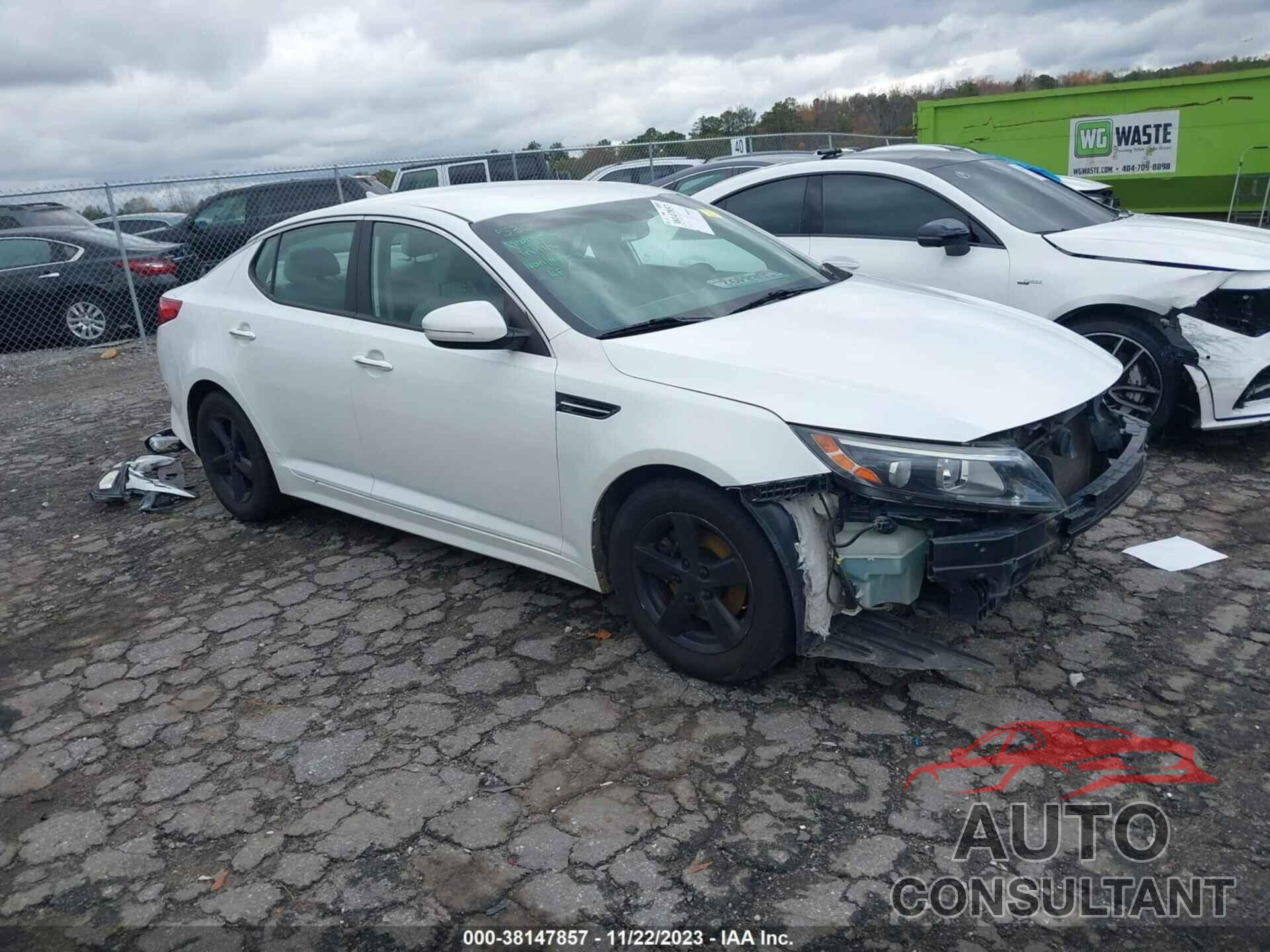 KIA OPTIMA 2014 - KNAGM4A72E5470771