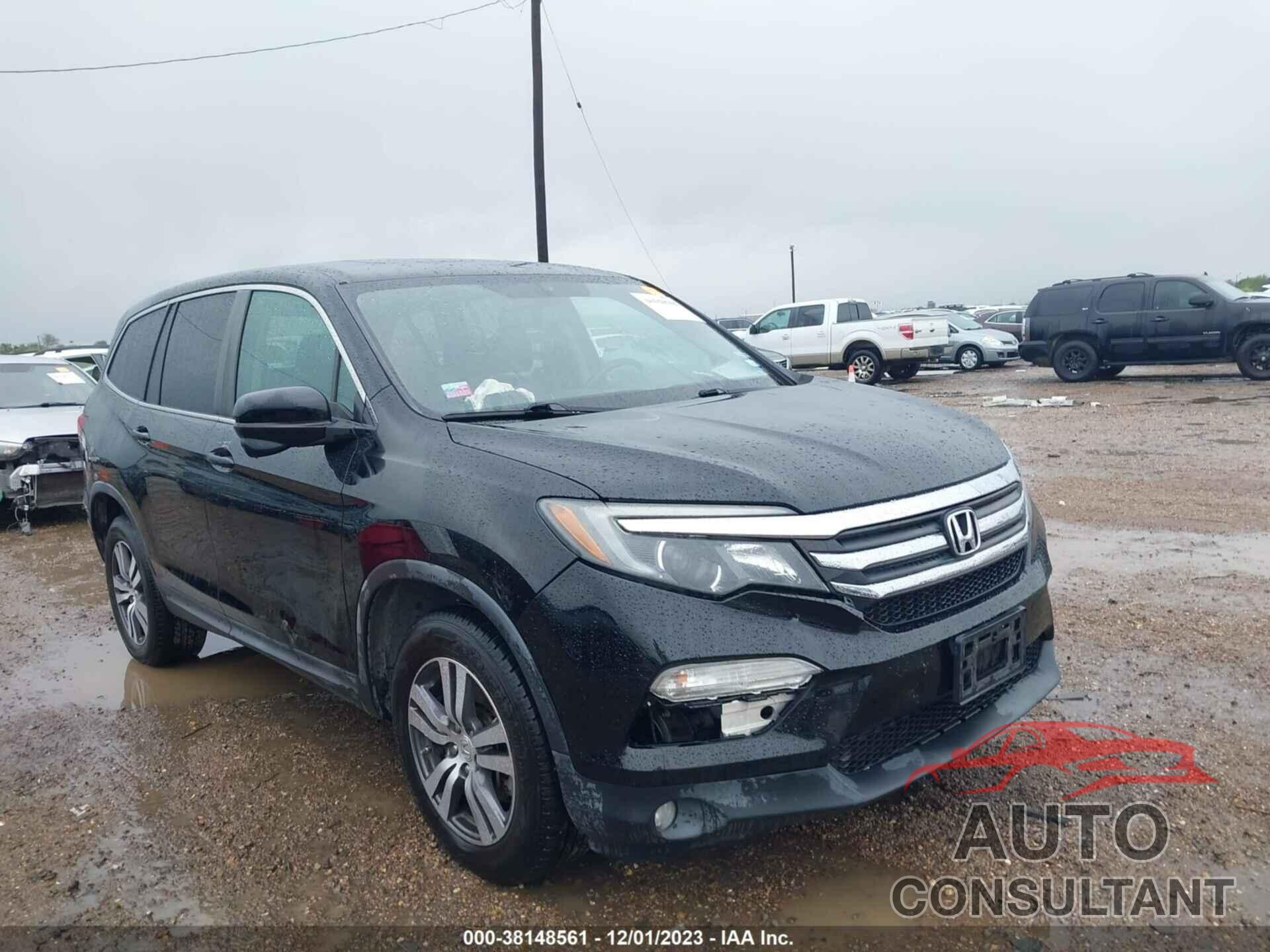 HONDA PILOT 2017 - 5FNYF5H53HB012185